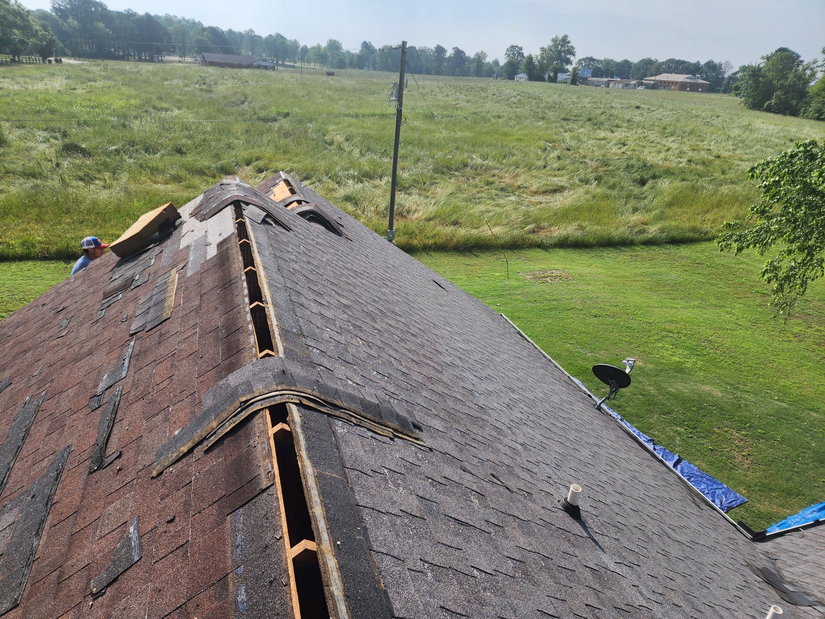 Residential Shingle Reroof using Malarkey Vista by Hostetler Roofing