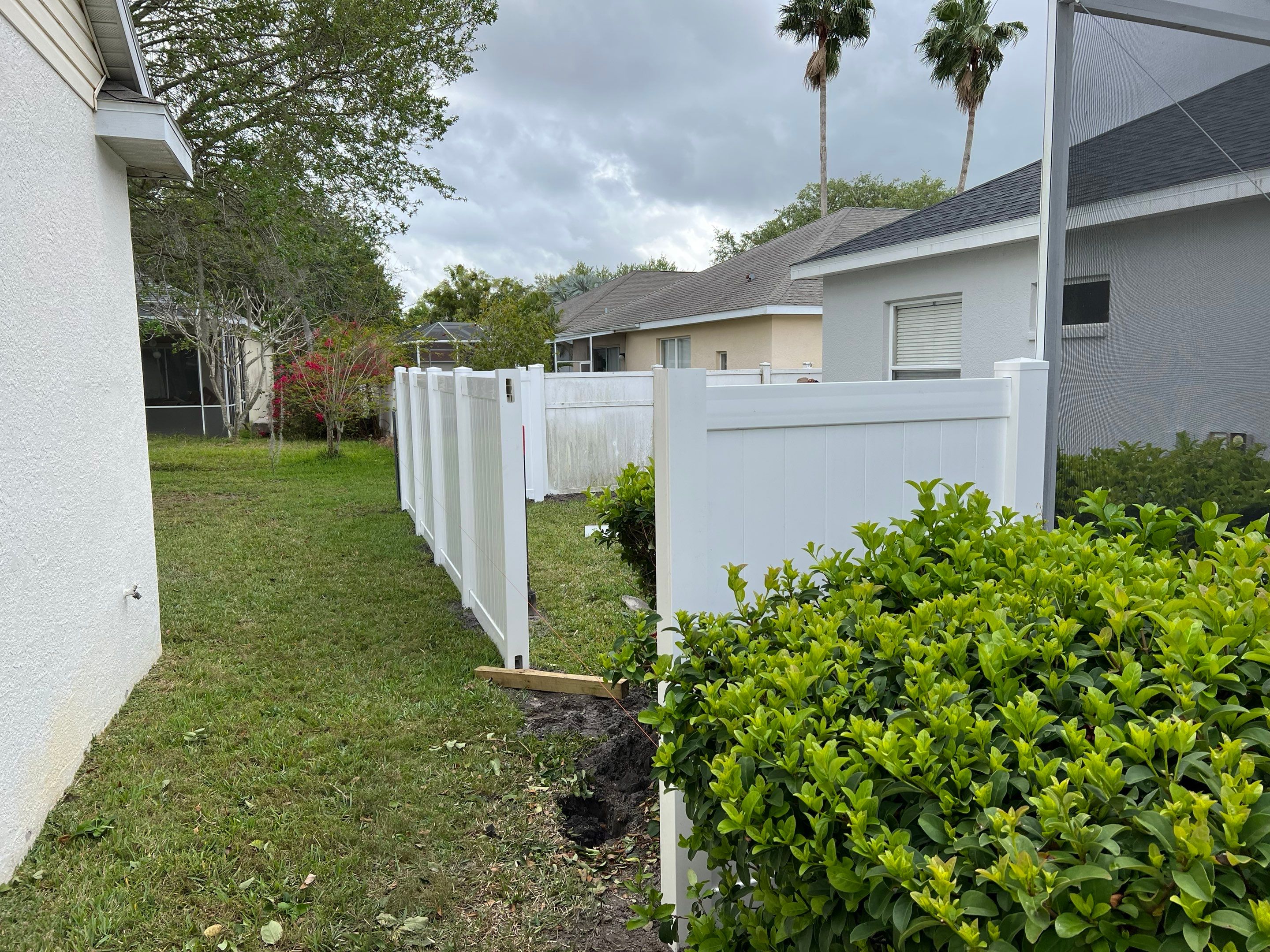 Vinyl Fence Installation using Vinyl Privacy Fence  by Asap fence and gates, LLC