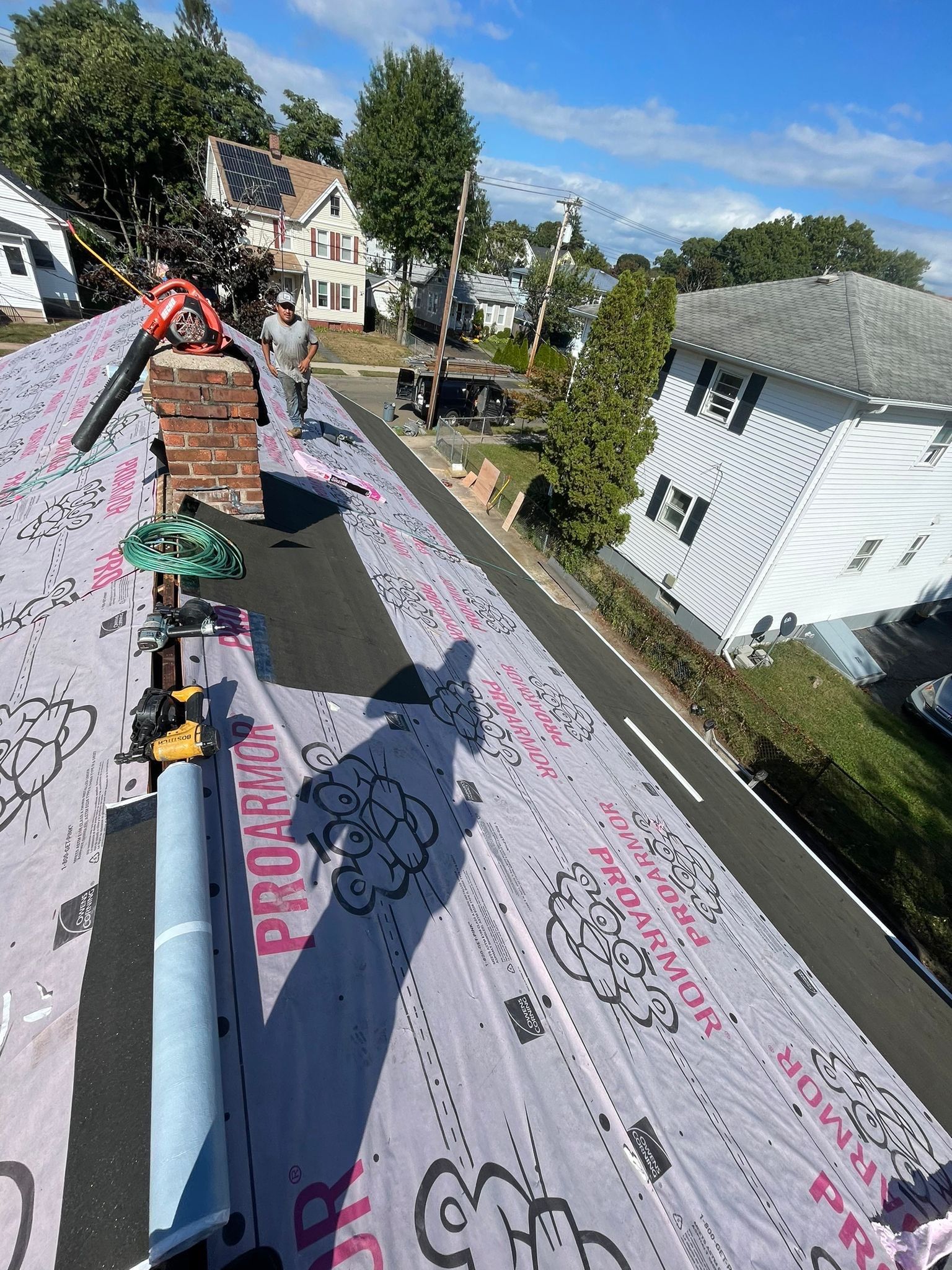 Residential Roofing Installation using Owens Corning TruDefinition Duration - Estate Gray by A Plus Exterior