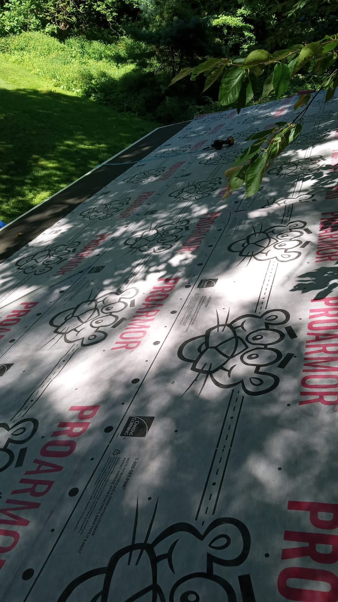 Residential Roofing Installation using Owens Corning TruDefinition Duration AR - Onyx Black & New Siding Using Mainstreet Charcoal Gray by A Plus Exterior