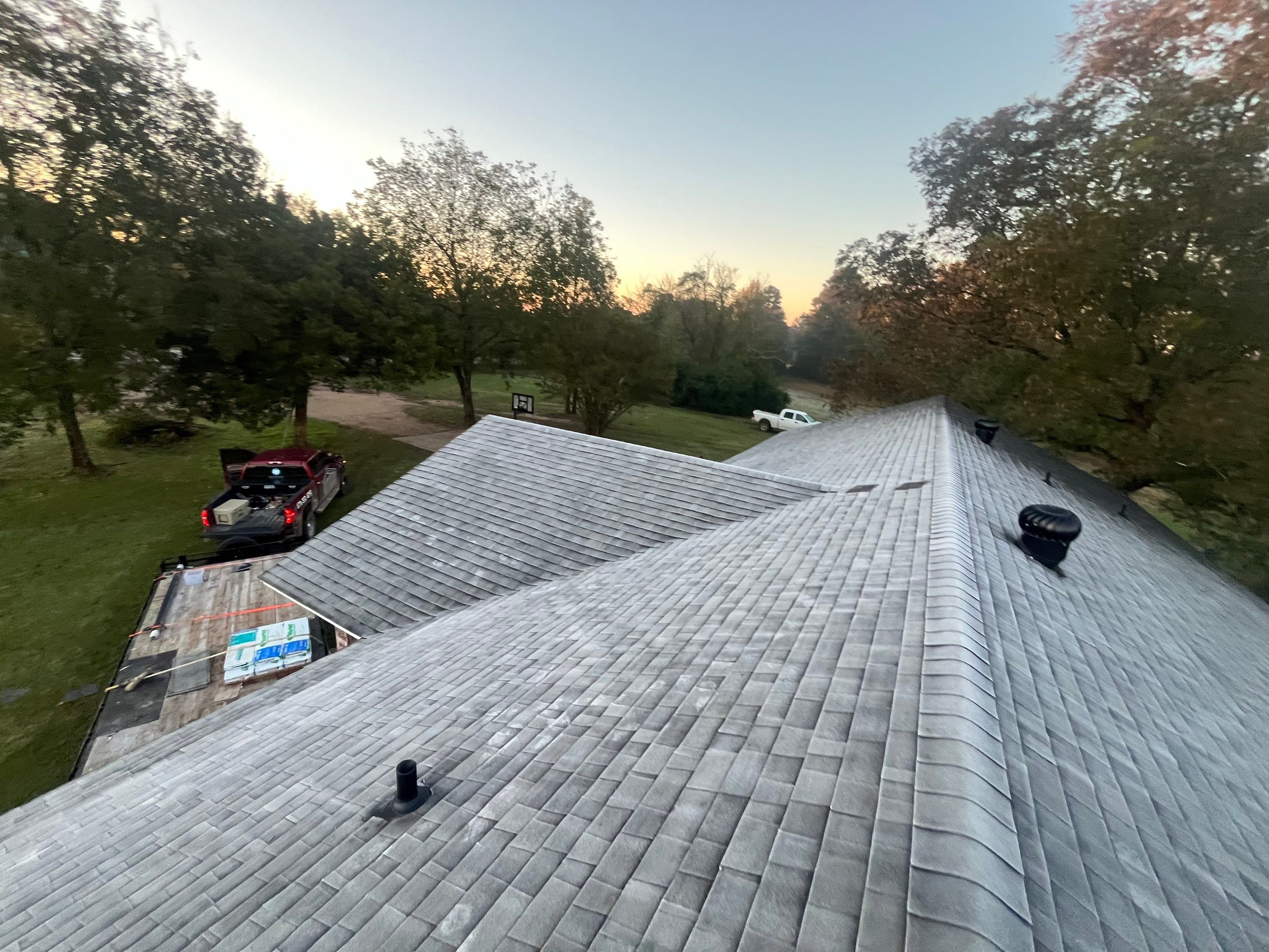 Residential Roofing Repair using Malarkey Vista: Storm Gray by Hostetler Roofing