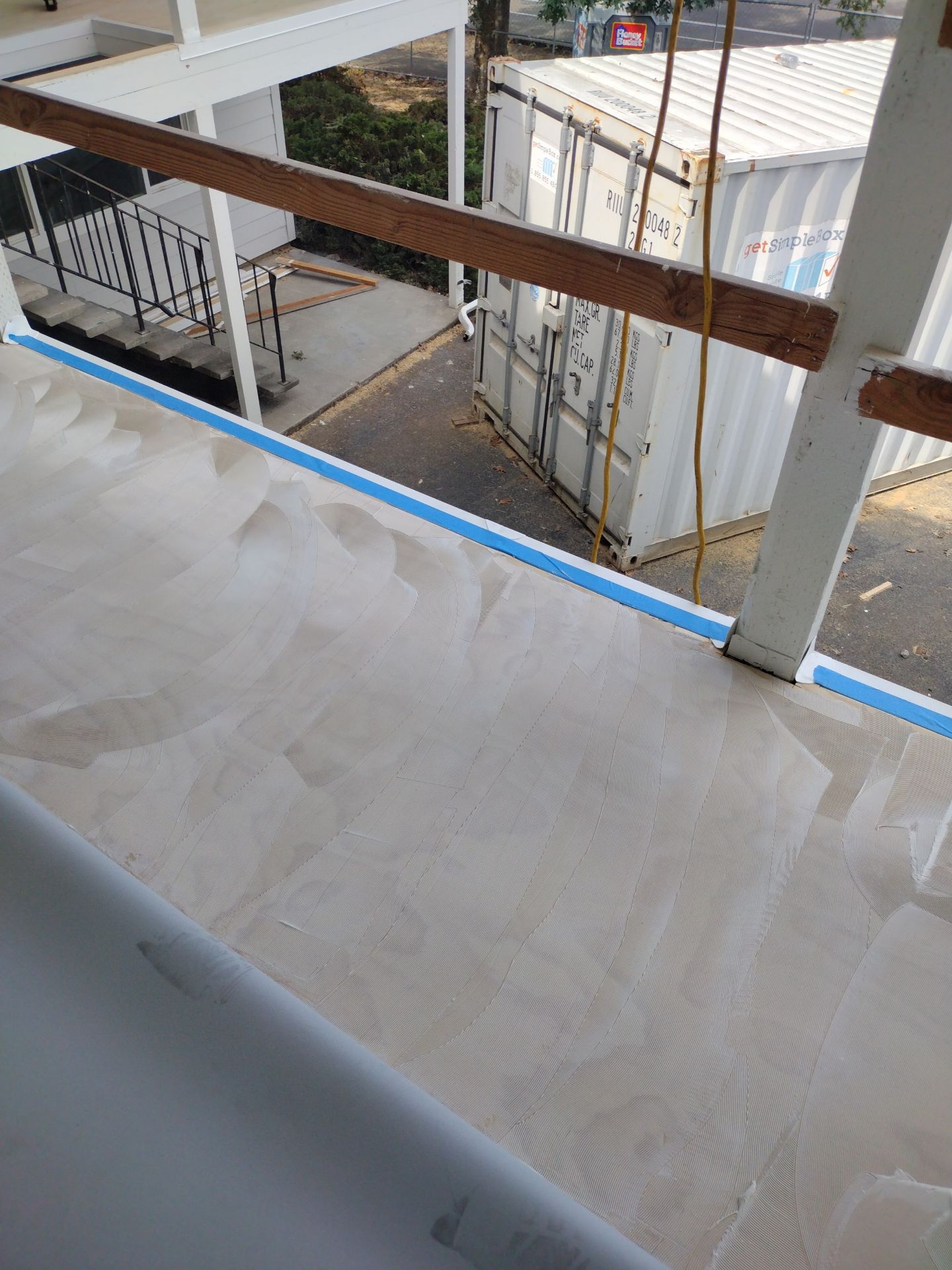 Dec-Tec Walkable Membrane using Dec-Tec (Color: Granite) by Orezona Building & Roofing Company, Inc.