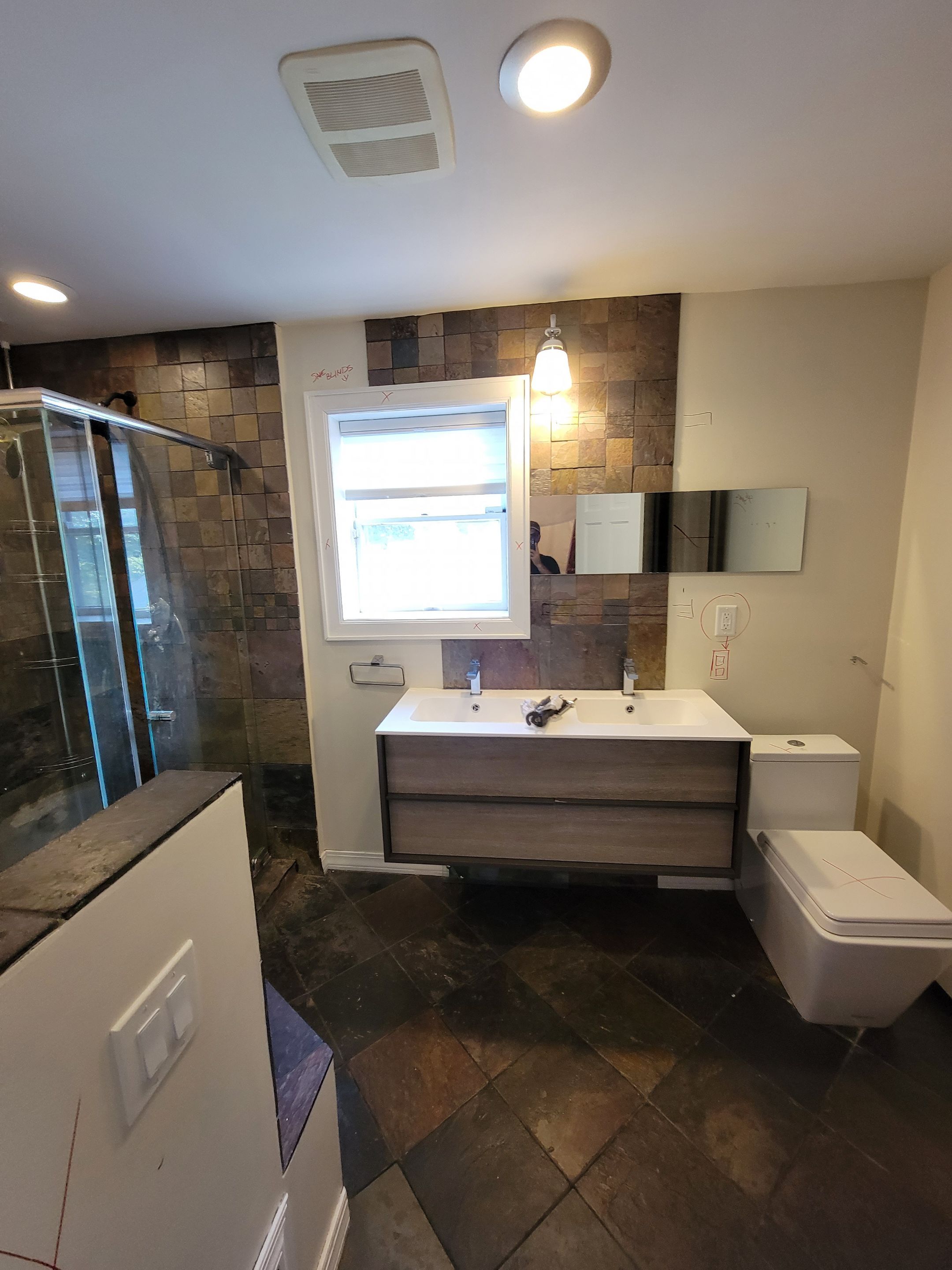 Kids bathroom Upgrade by Cedar Contractors Group, Inc.