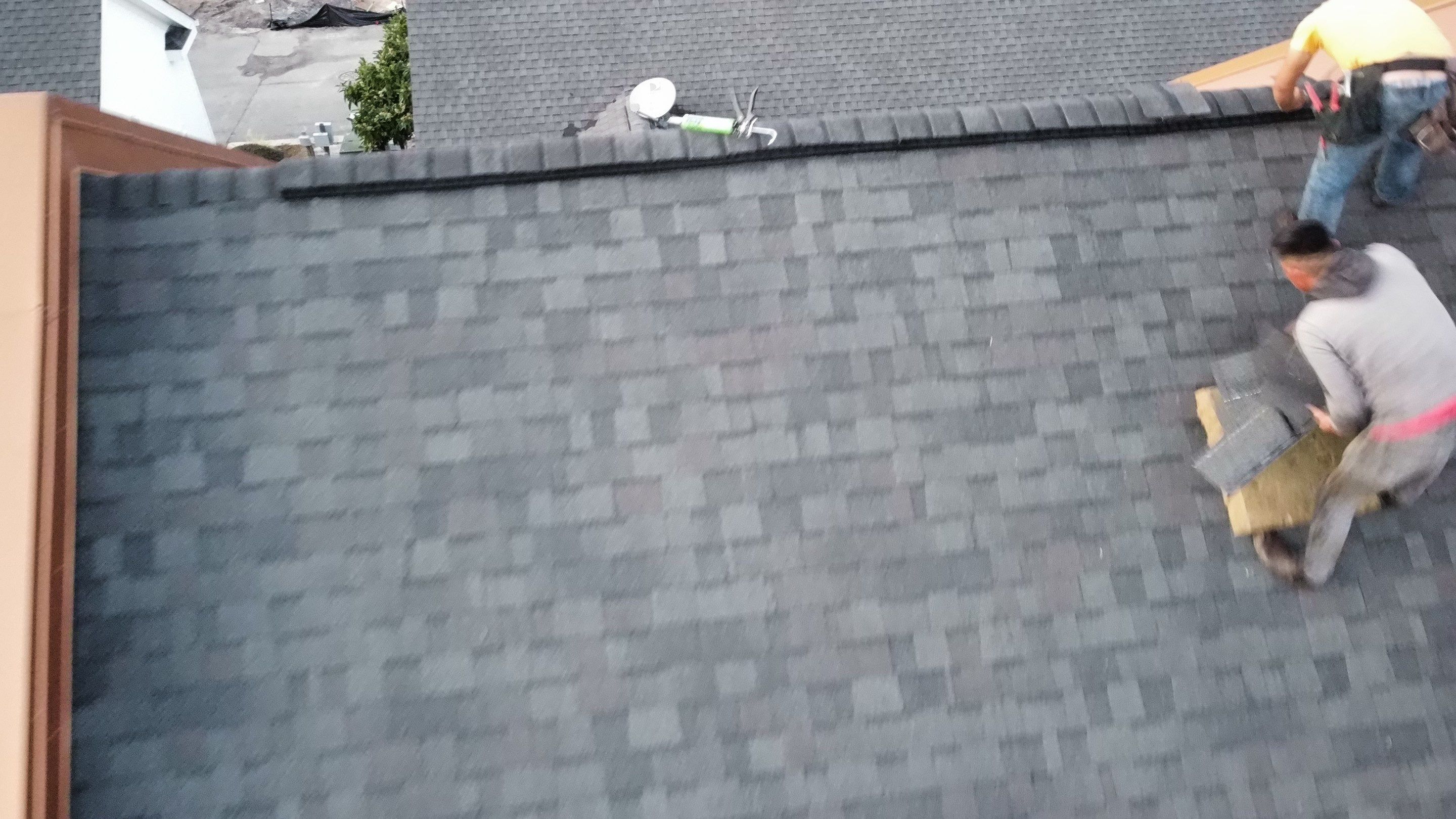 Roof Damage using  Shingle Starter 7.2" X 33.5' Roll by RGR Construction and Roofing, LLC