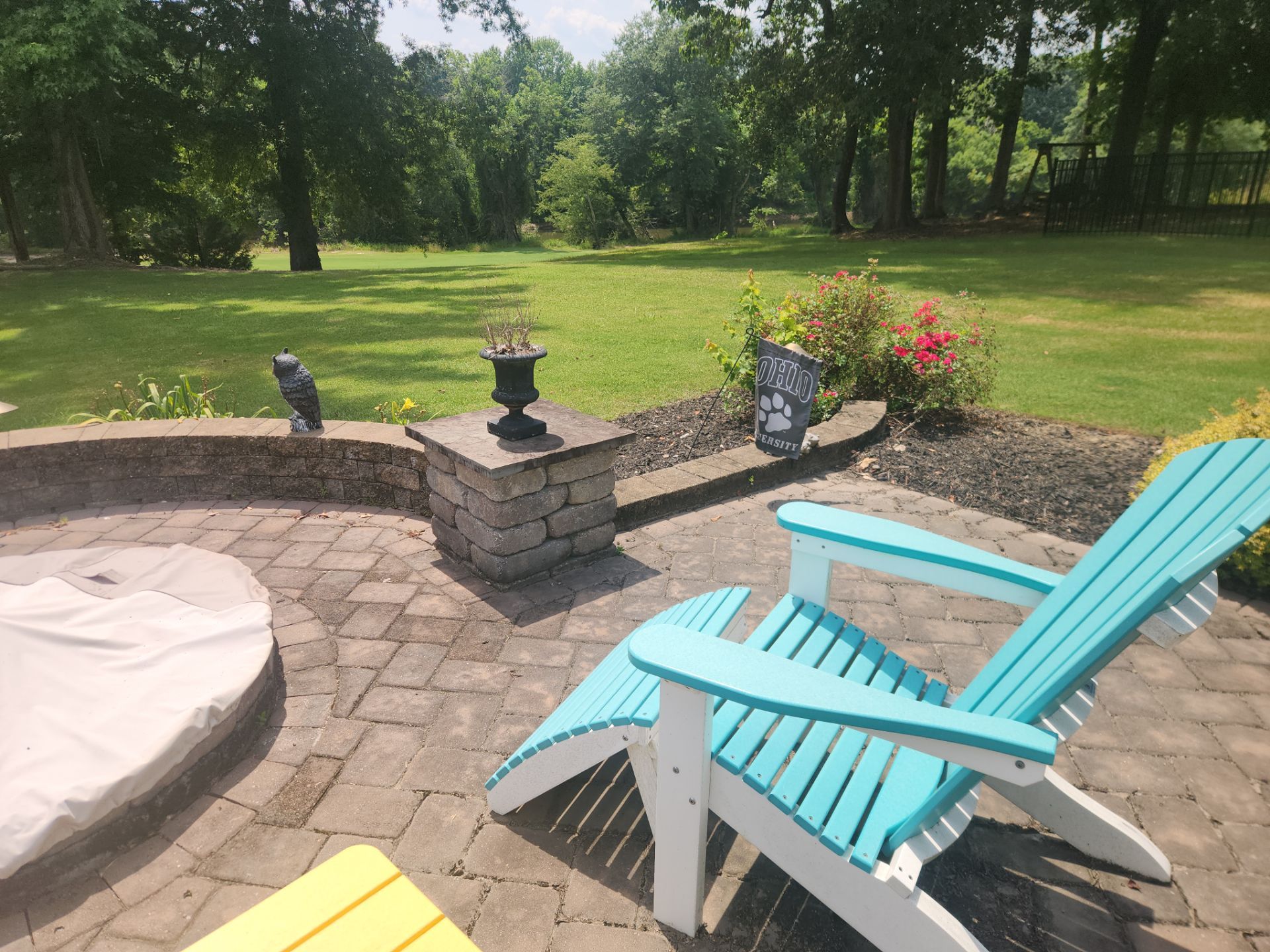 Paver Patio using Concrete Sealant by DuraSeal