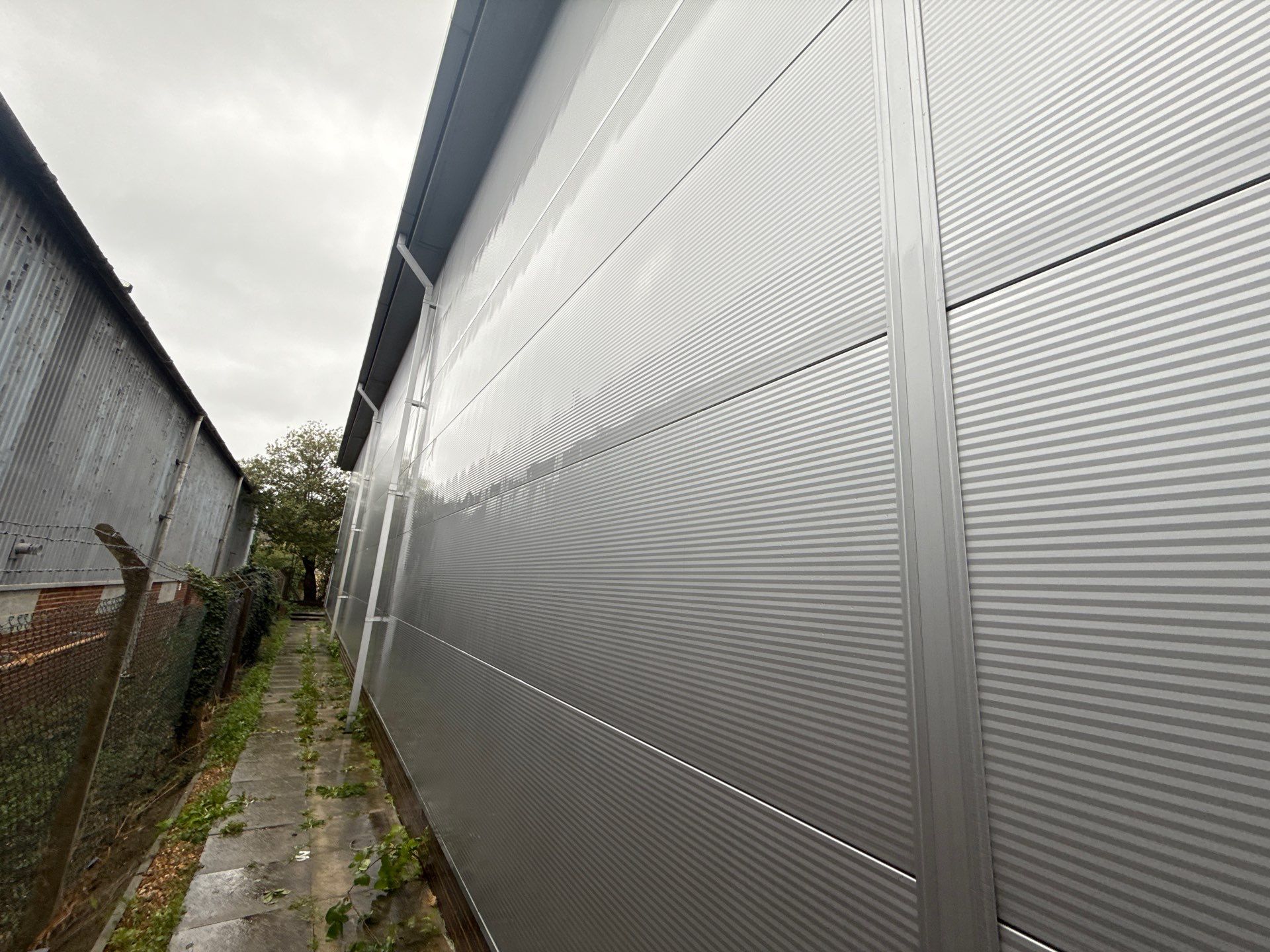 Warehouse Cladding and Roof Clean by Ges Exterior Cleaning ltd