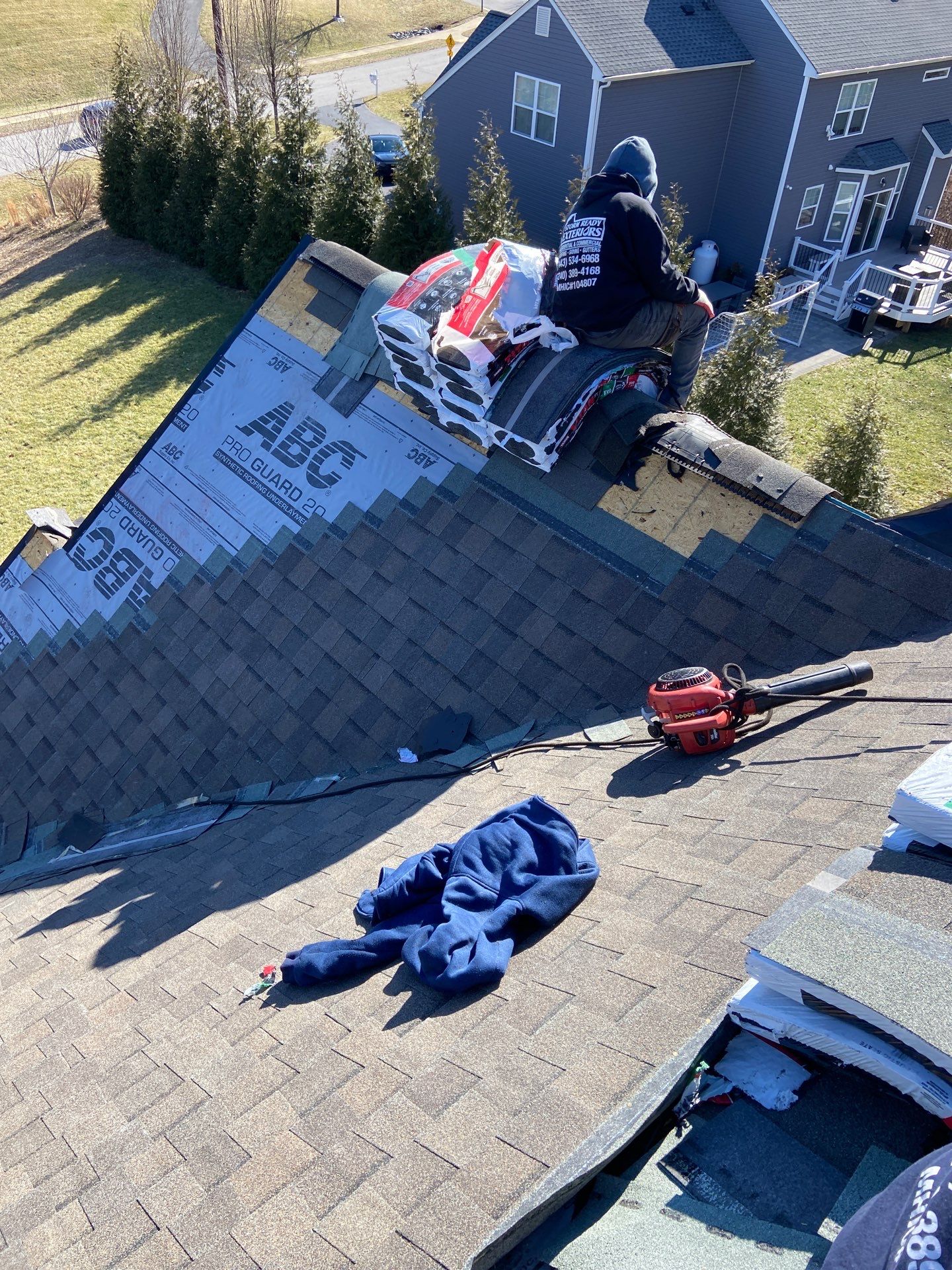 New Roof Install using Tamko Titan- Rustic Slate in Prince Frederick, MD by Storm Ready Exteriors