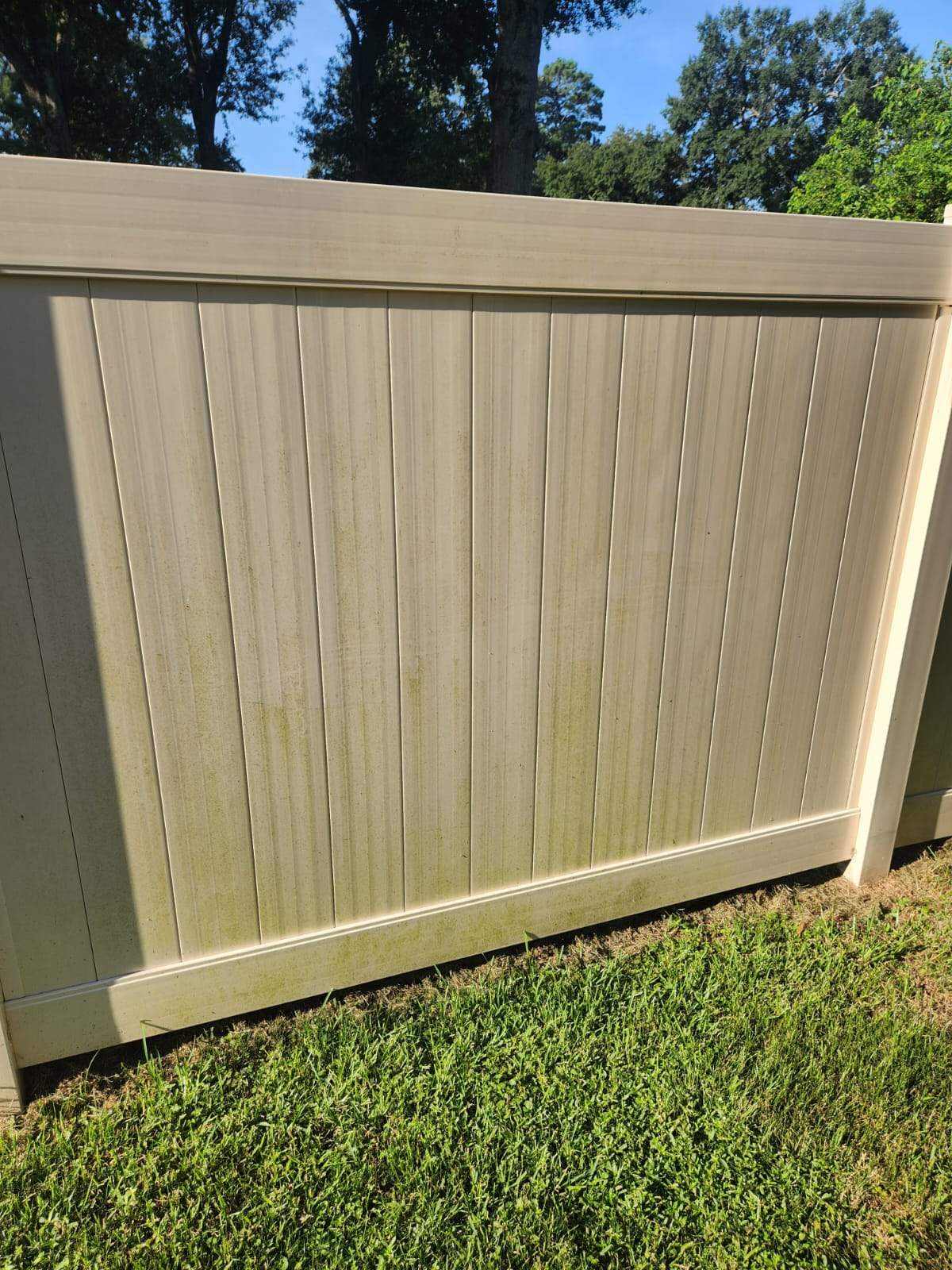 Fence Soft Wash by College Bros Outdoor services
