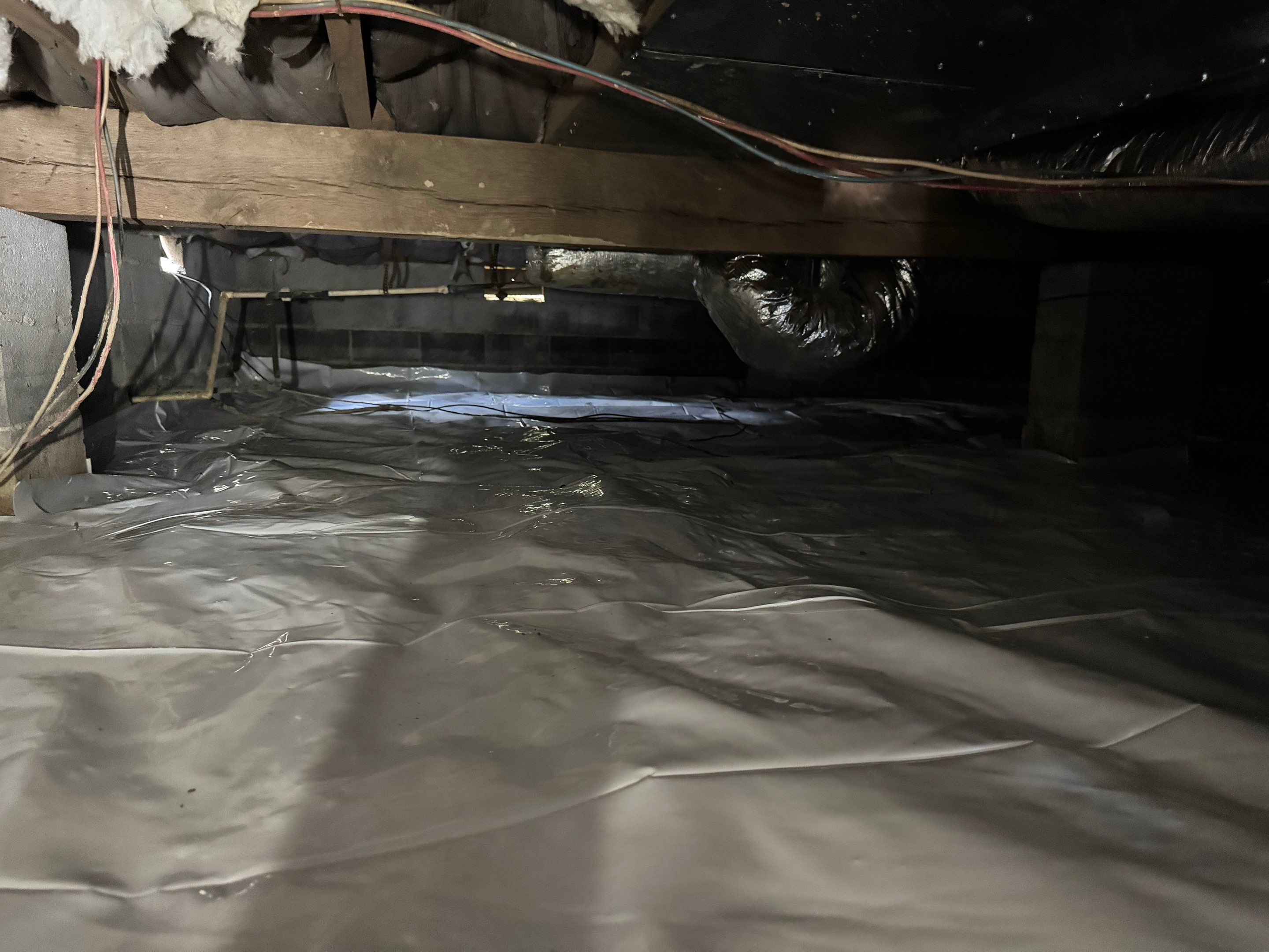 Project in Spring Grove by Patriot Crawl Space Repairs