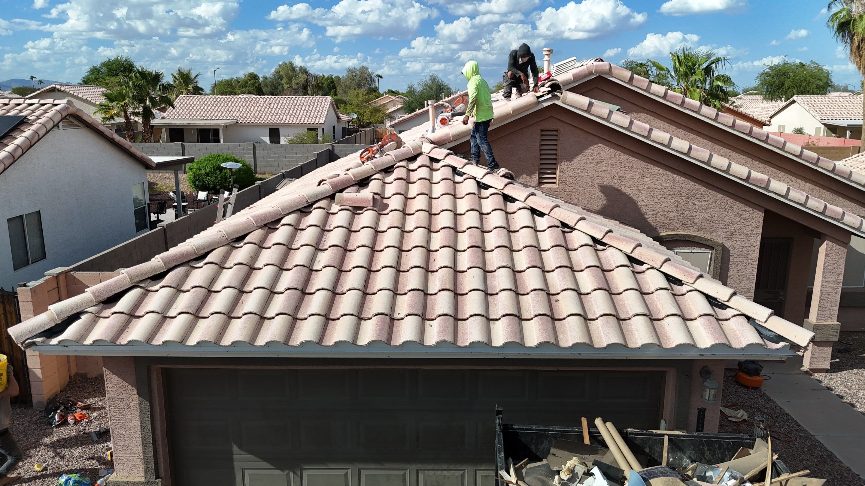 Project in Goodyear, AZ by Saint Roofing