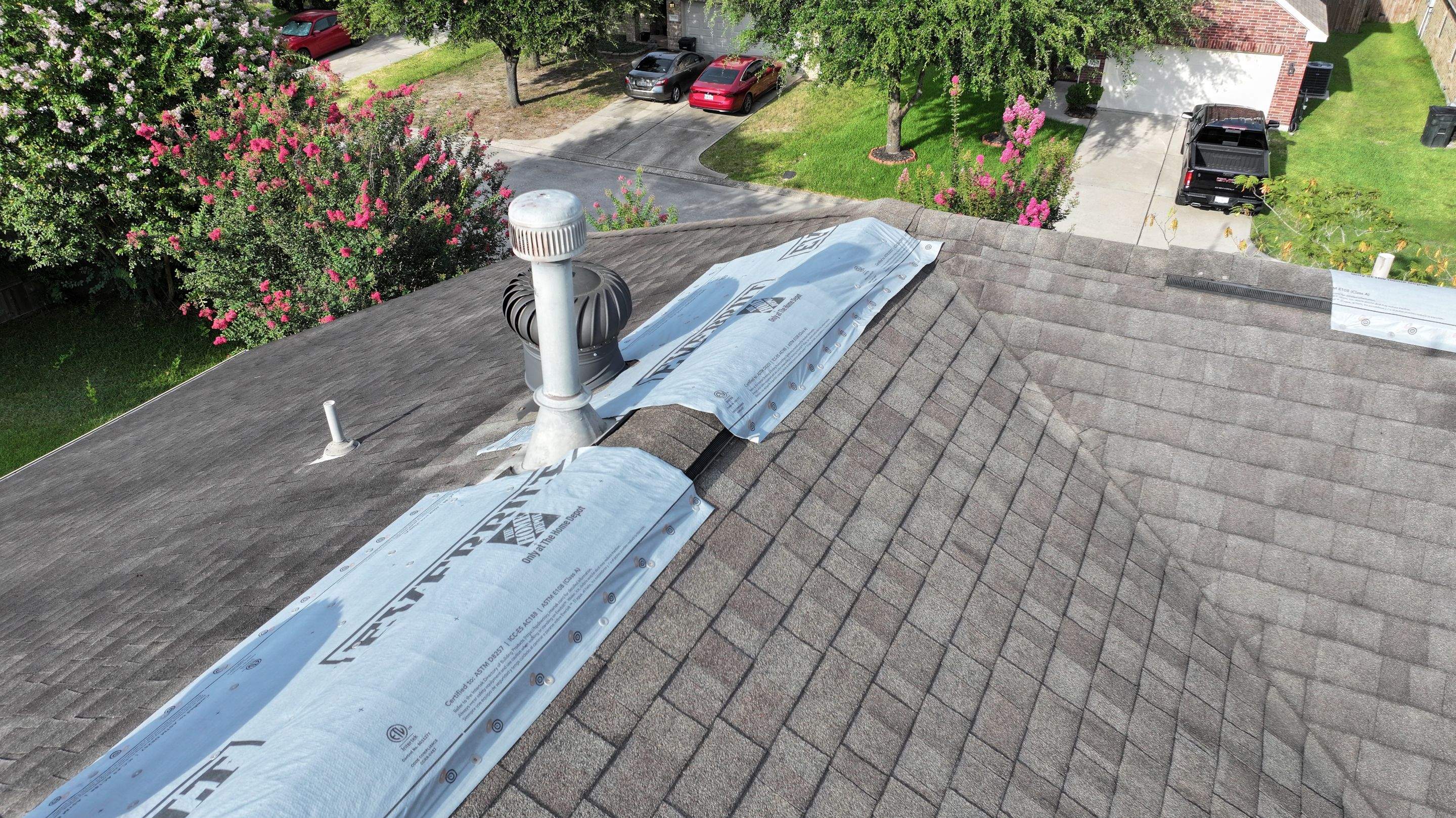 Targeted Roof Repairs & New Pipe Boots — Humble, TX by PL Roofing & SB Roofing, LLC.