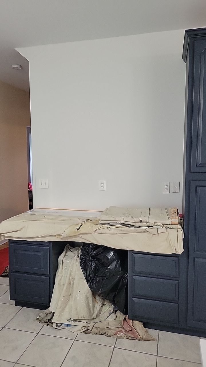 Cabinet Refinishing using Benjamin Moore Command by Spectrum Painting, LLC