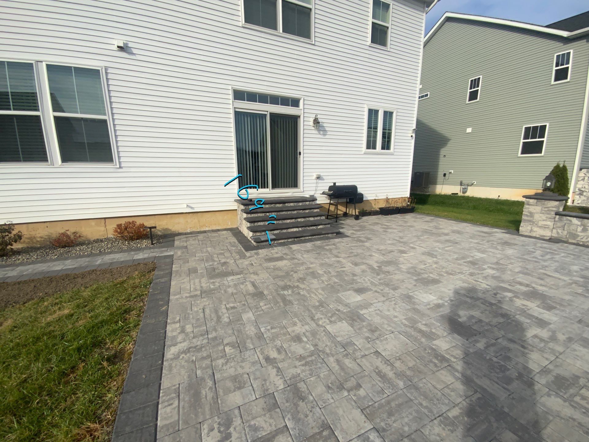 Custom Belgard Paver Patio Design & Installation in Delaware by Studio G Indoor Spaces & Outdoor Living