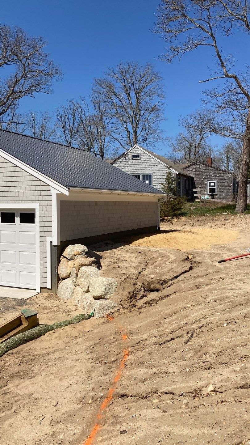 Gutter Installation using 6" Half Round Aluminum Gutter in Orleans, MA by Gutter Pro Enterprises