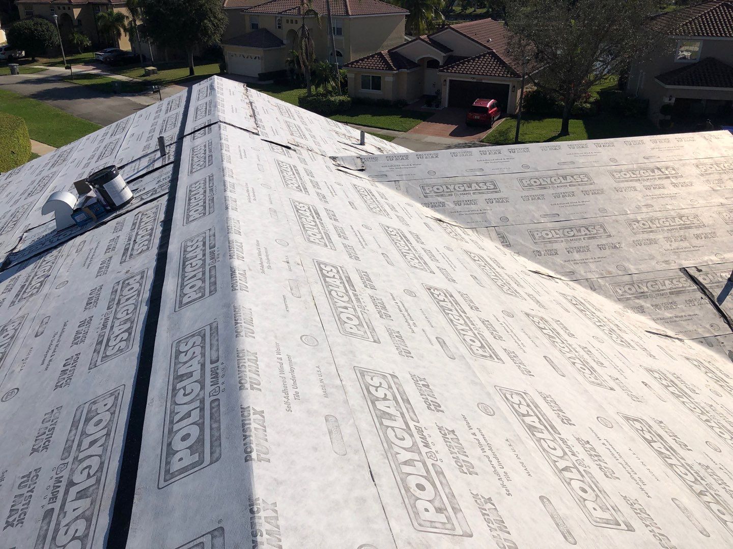 Residential Roofing Installation using Eagle Roofing Tile by BLUES BROTHERS ROOFING