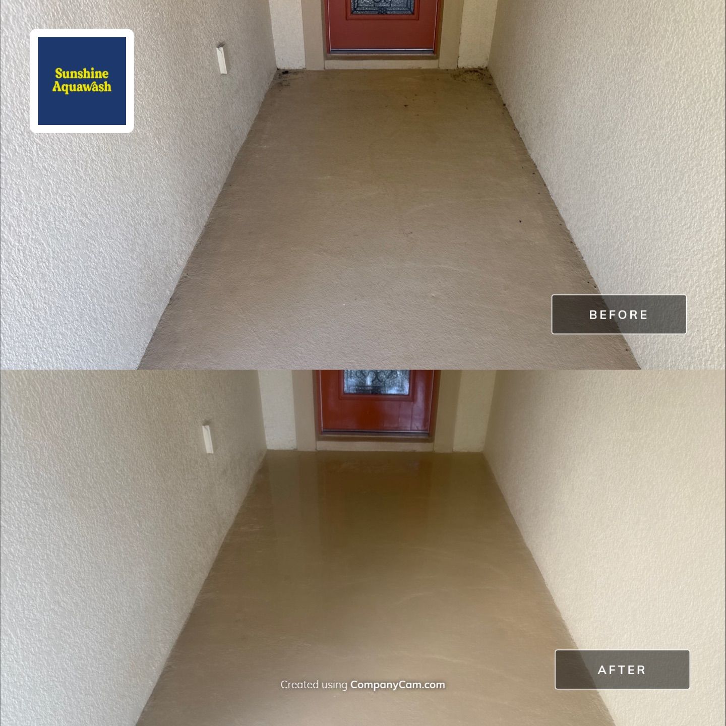 Trevesta Pool Deck & Exterior Cleaning Transformation by Sunshine AquaWash