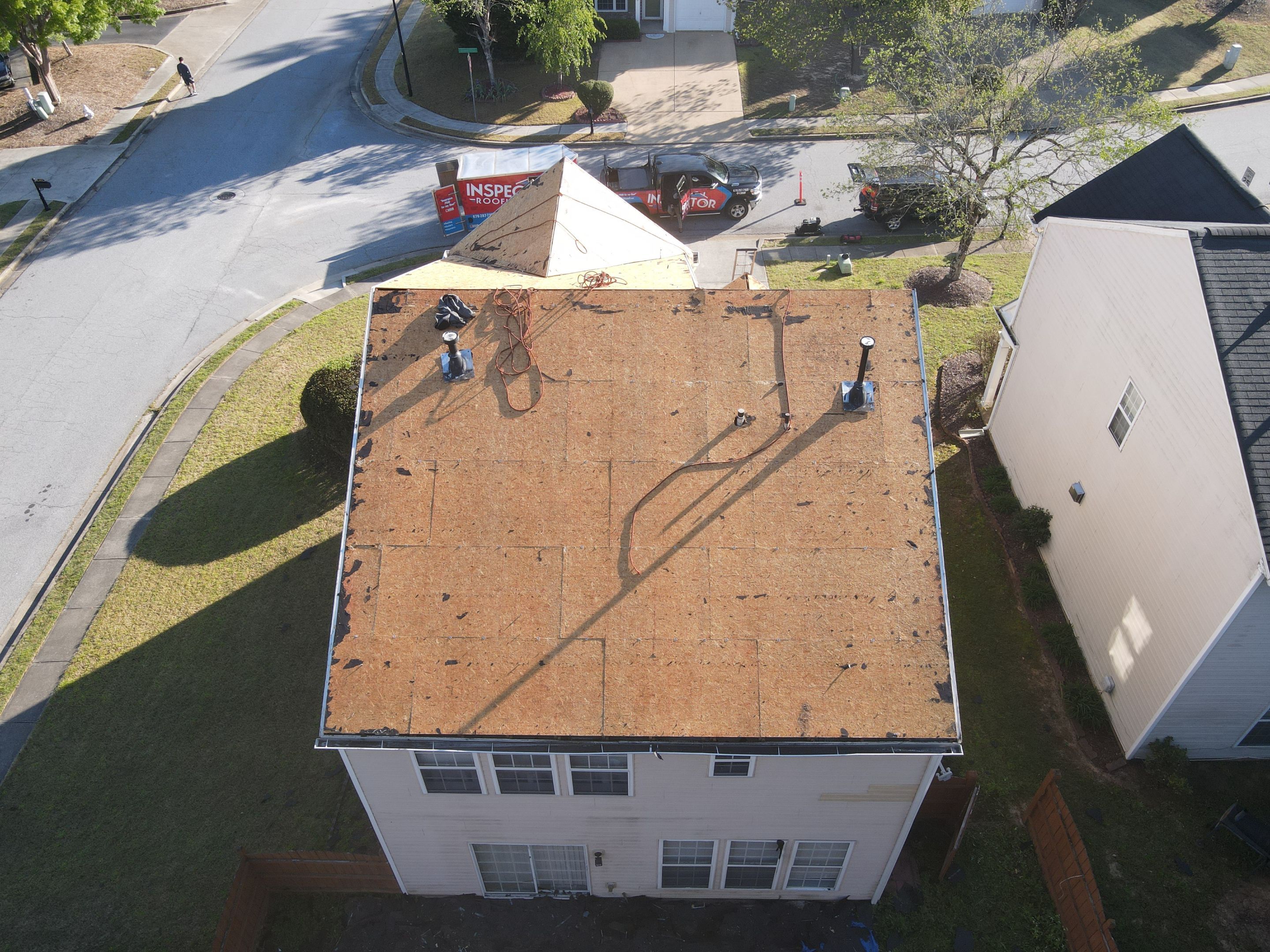 Residential Roofing Installation using Owens Corning by Inspector Roofing and Restoration