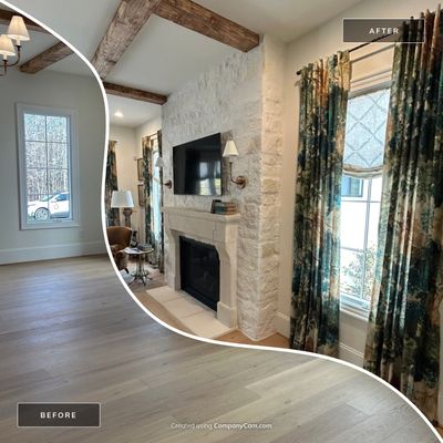 Drapery and Roman Shades in Greenville,SC