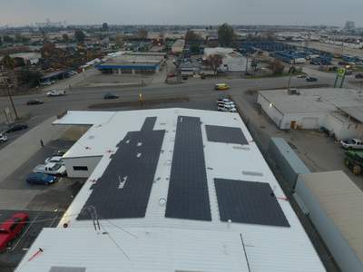 MR Roofing system using Conklin Benchmark/PUMA XL fabric and coating