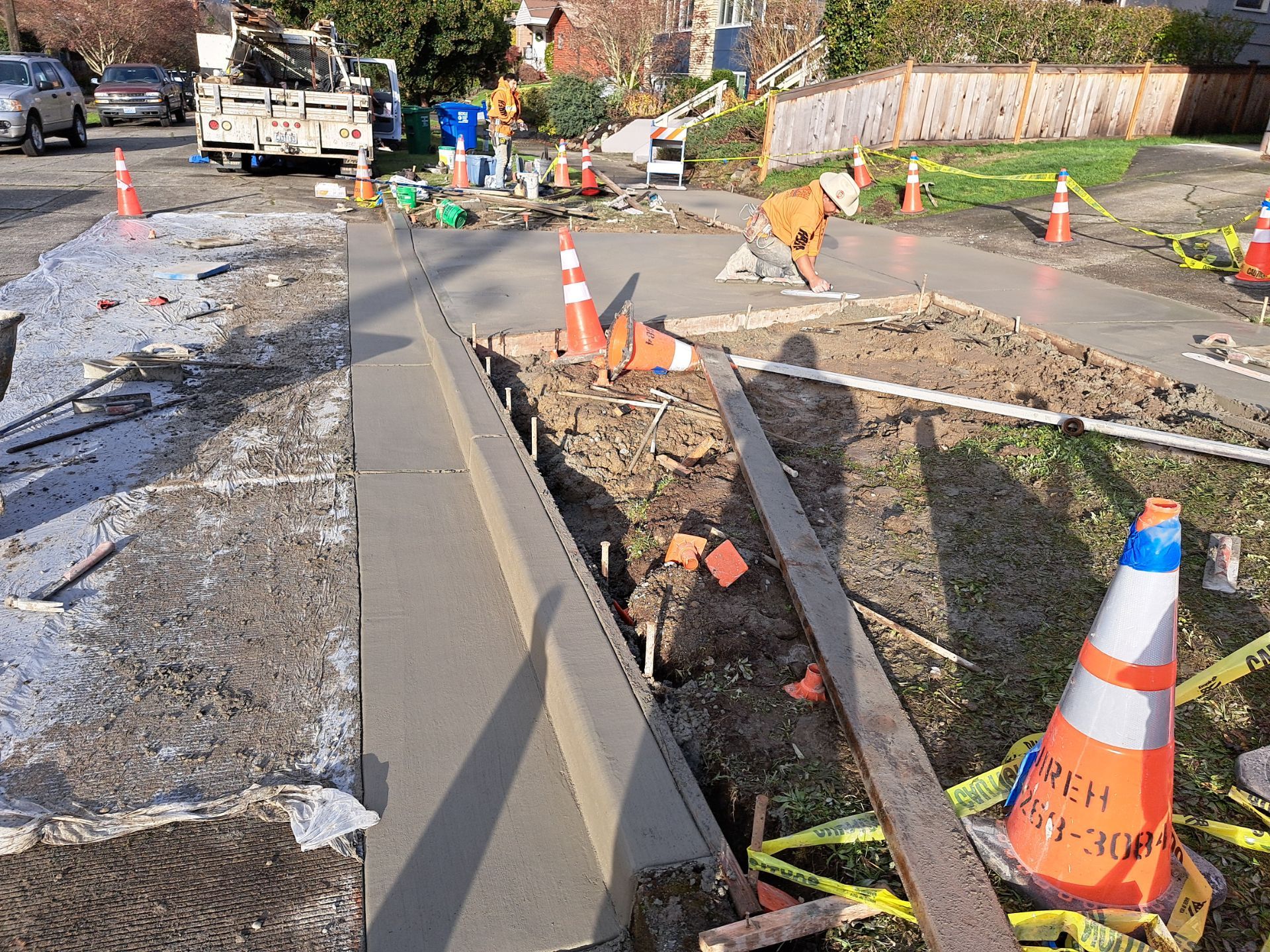 Aaron | Concrete Driveway Repair   by Jireh Asphalt & Concrete Inc 