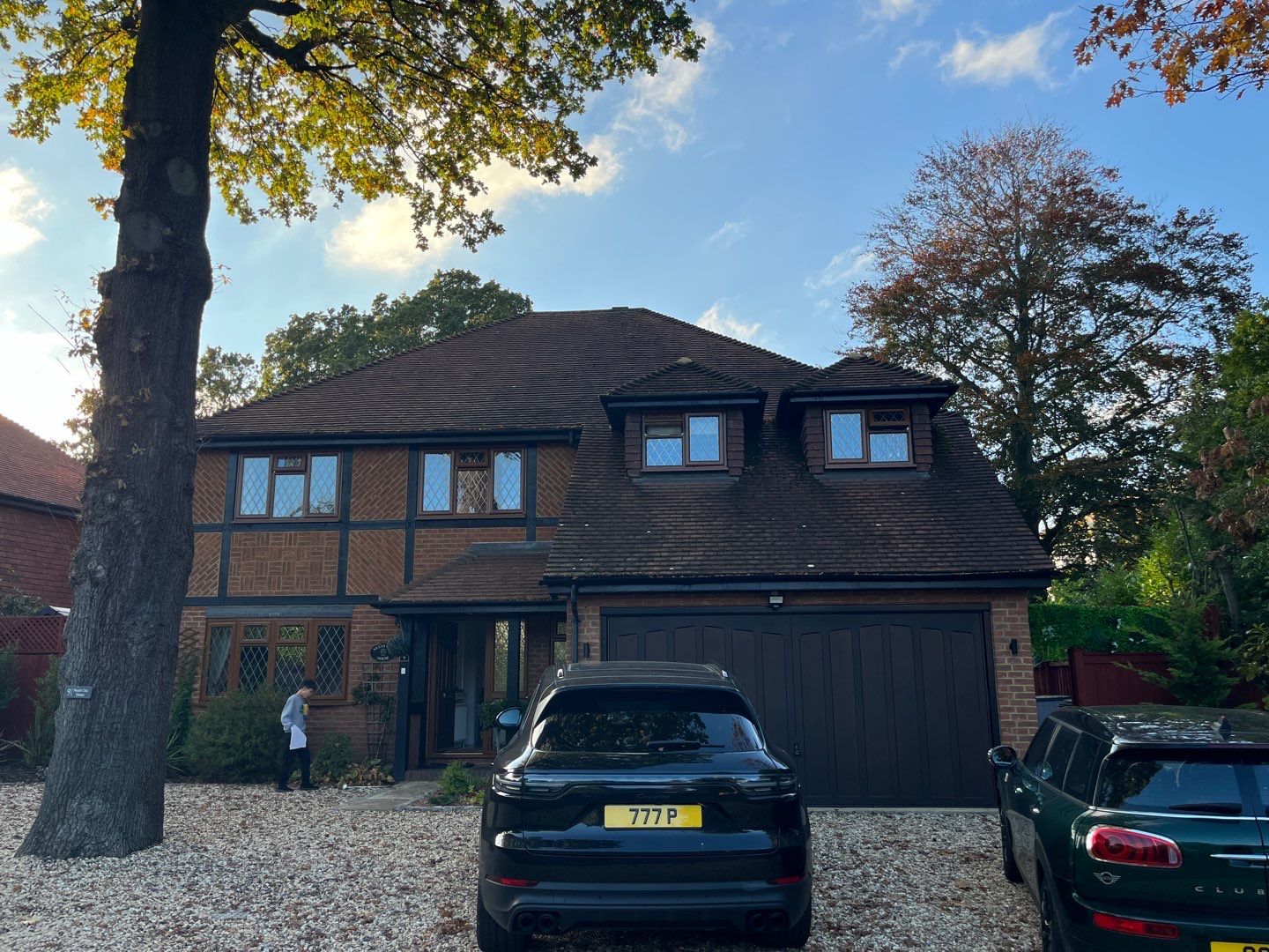 Roof Clean  - Moss Removal - Gutter Clean using Honda 15lpm Low Pressure Washing Machine by Ges Exterior Cleaning ltd