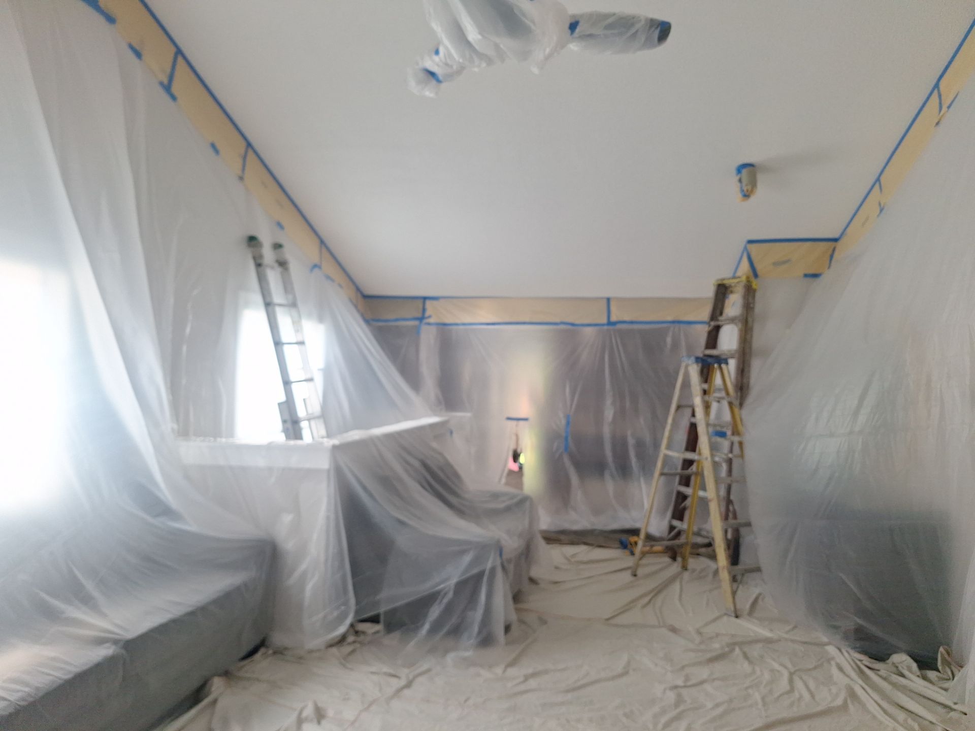 Interior Painting and Vaulted Ceiling Refresh in Spring Lake by Gordon Painting