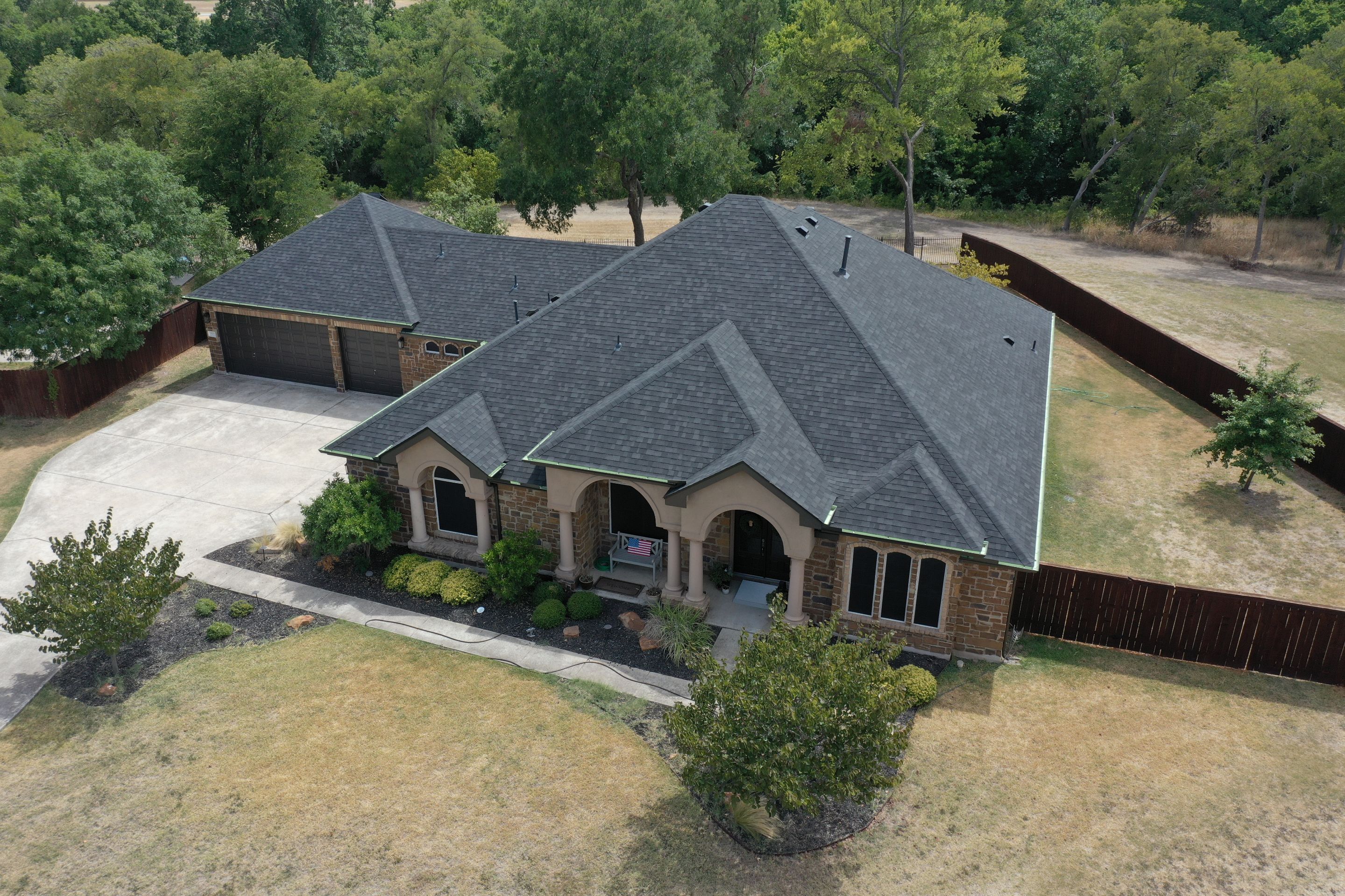 Residential Roof Replacement using OC by Action Exteriors Austin