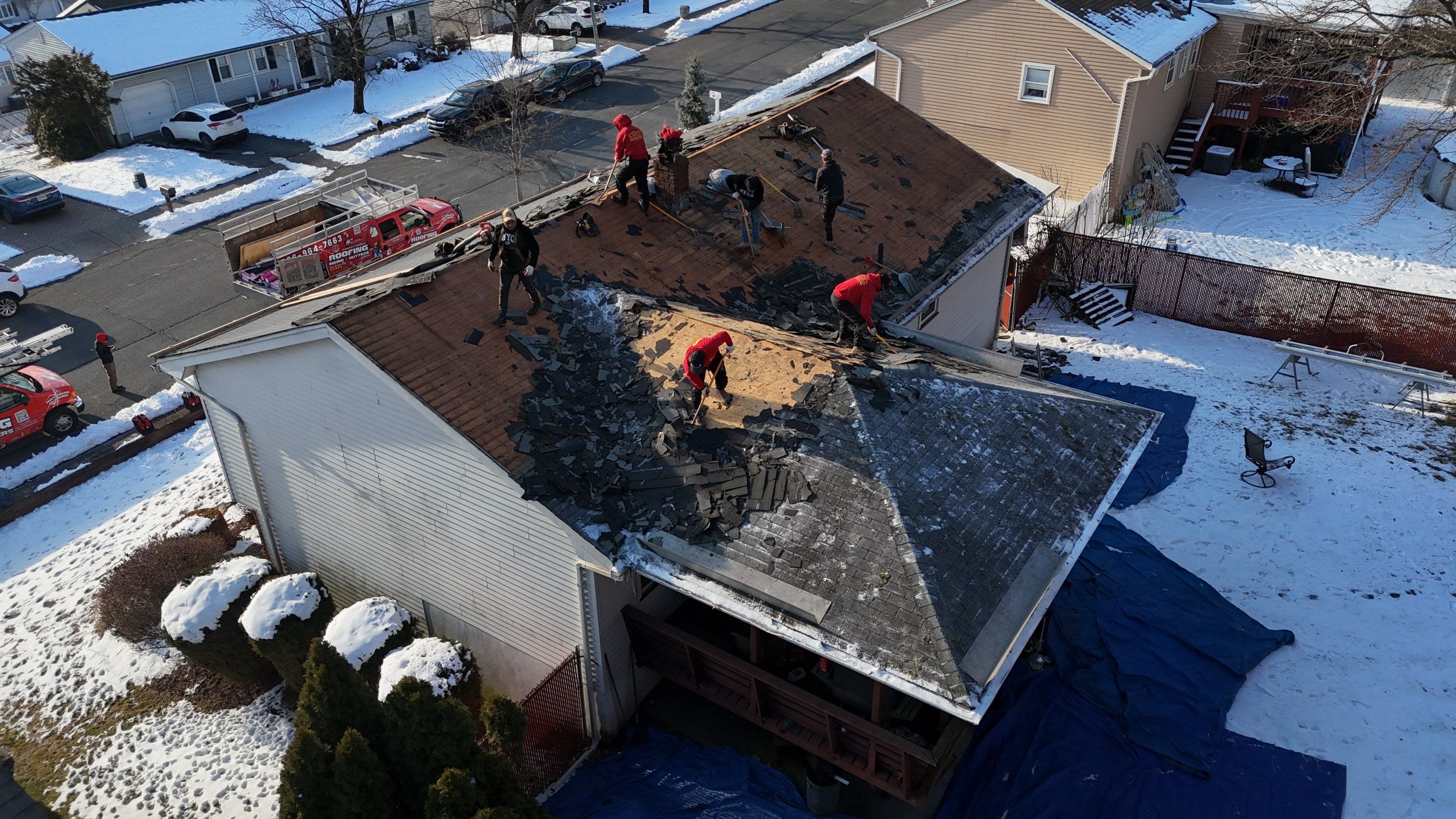 Roof Project in Totowa, NJ by All State Home Improvement Inc.