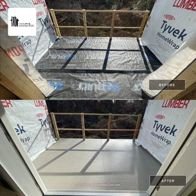 Porch using Duradek