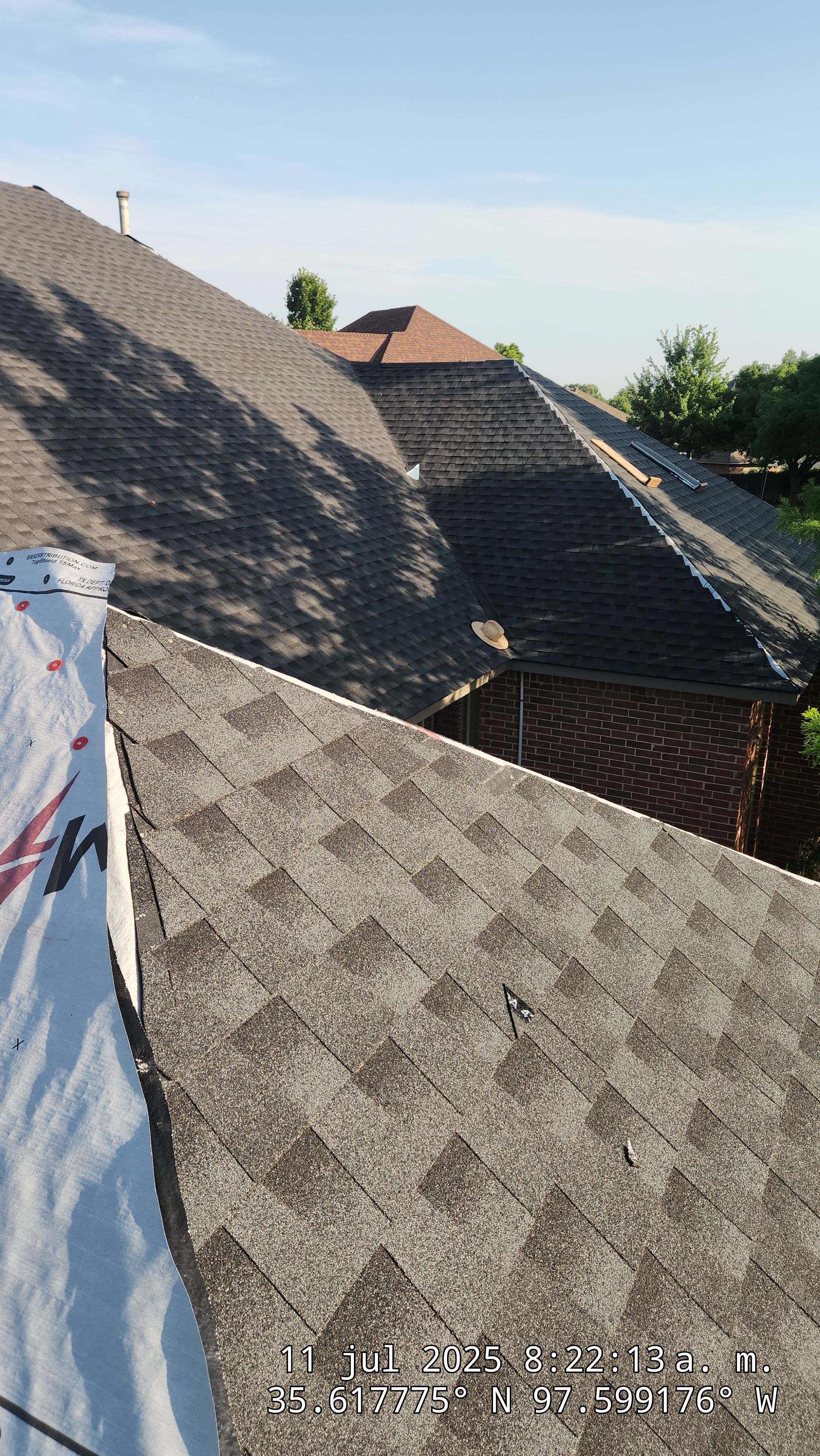 Residential Roofing Installation using GAF by Castillo Roofing