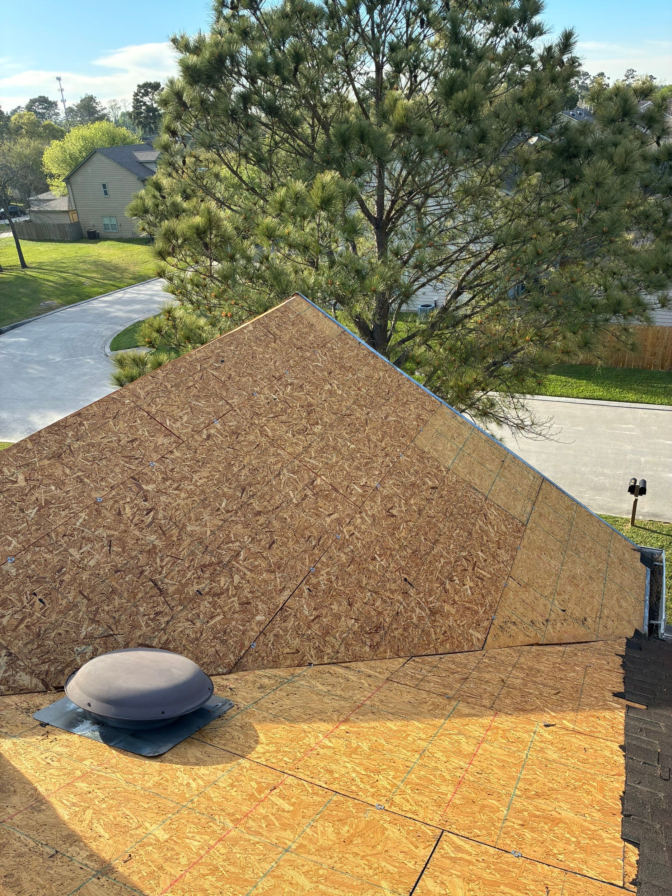 Townhome Reroof by Berry Good Roofing