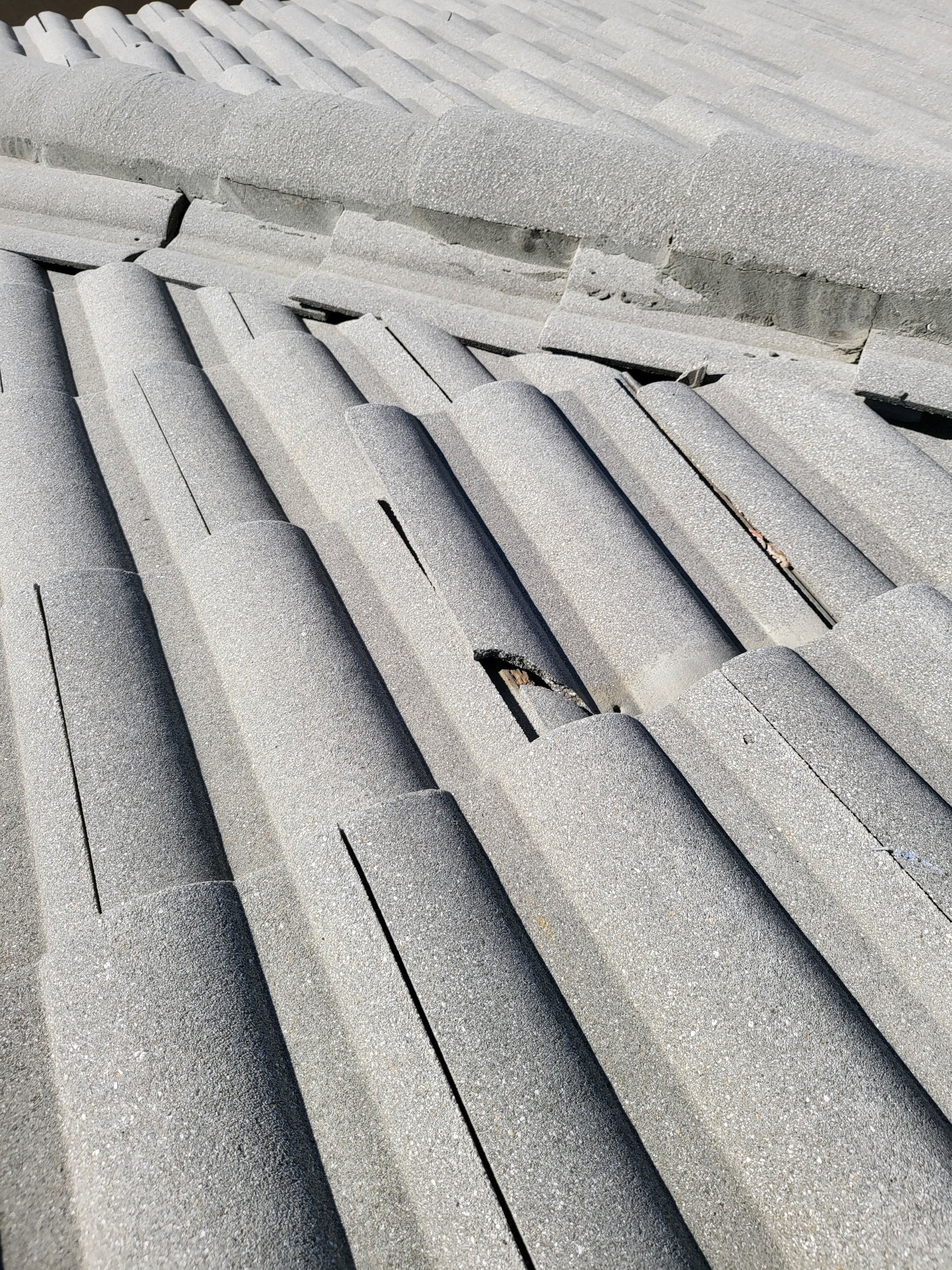 Concrete Tile Roof Repair and Sheathing Replacement in Wellington by Aastro Roofing