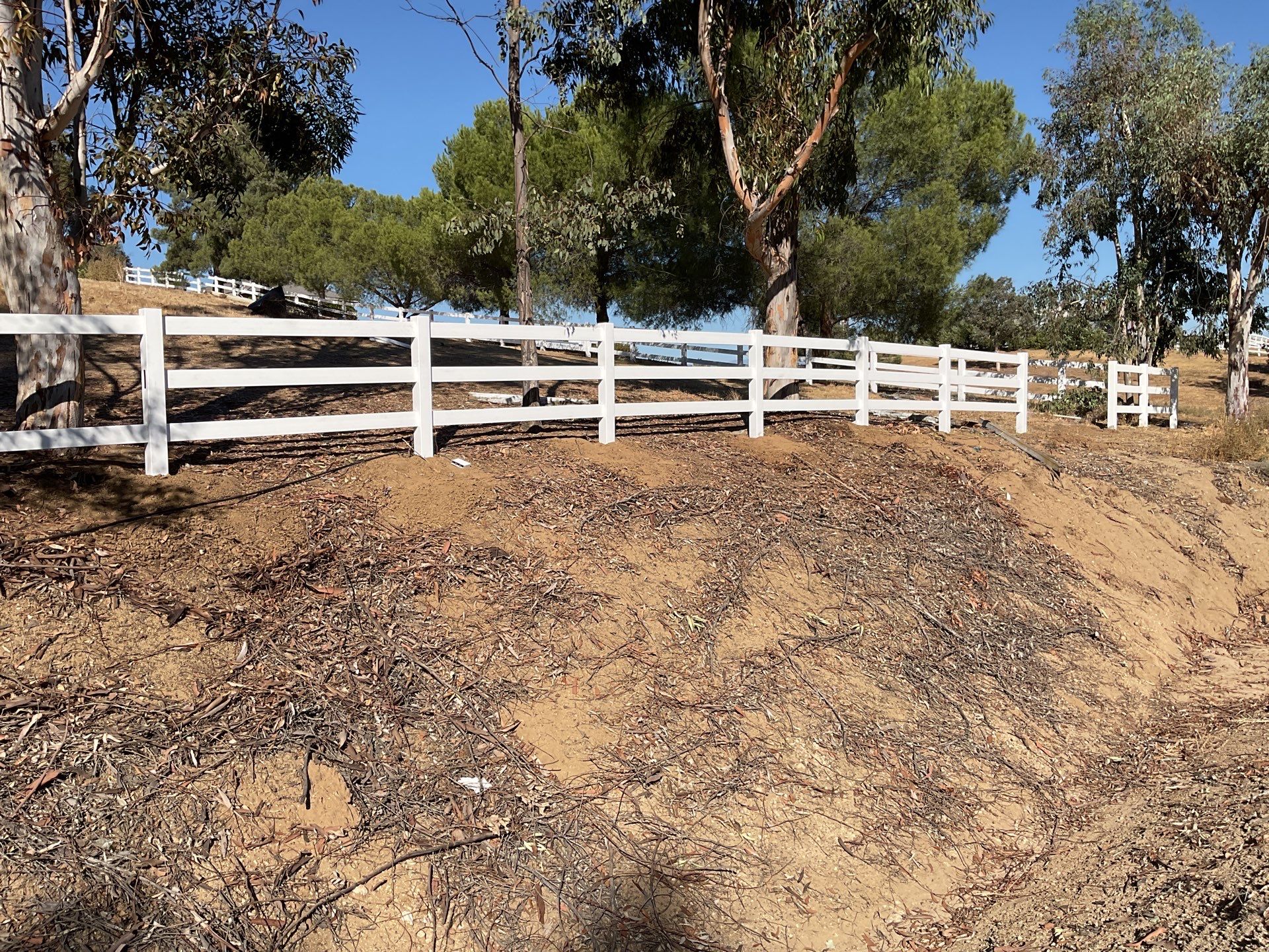 Fence Installation using Vinyl  by Fence Guys Inc. 