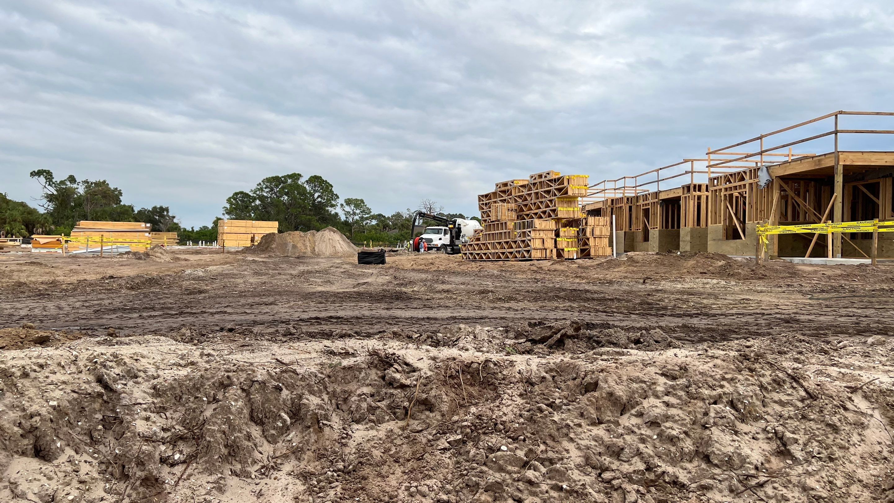 New Construction Sewer System Cleaning by APS Power & Water