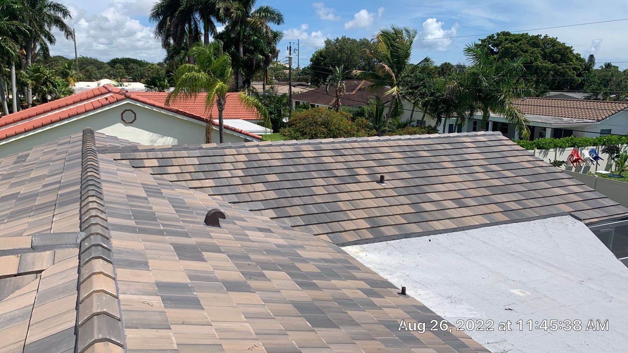 Residential Roofing Installation using Eagle Roofing Tile by BLUES BROTHERS ROOFING