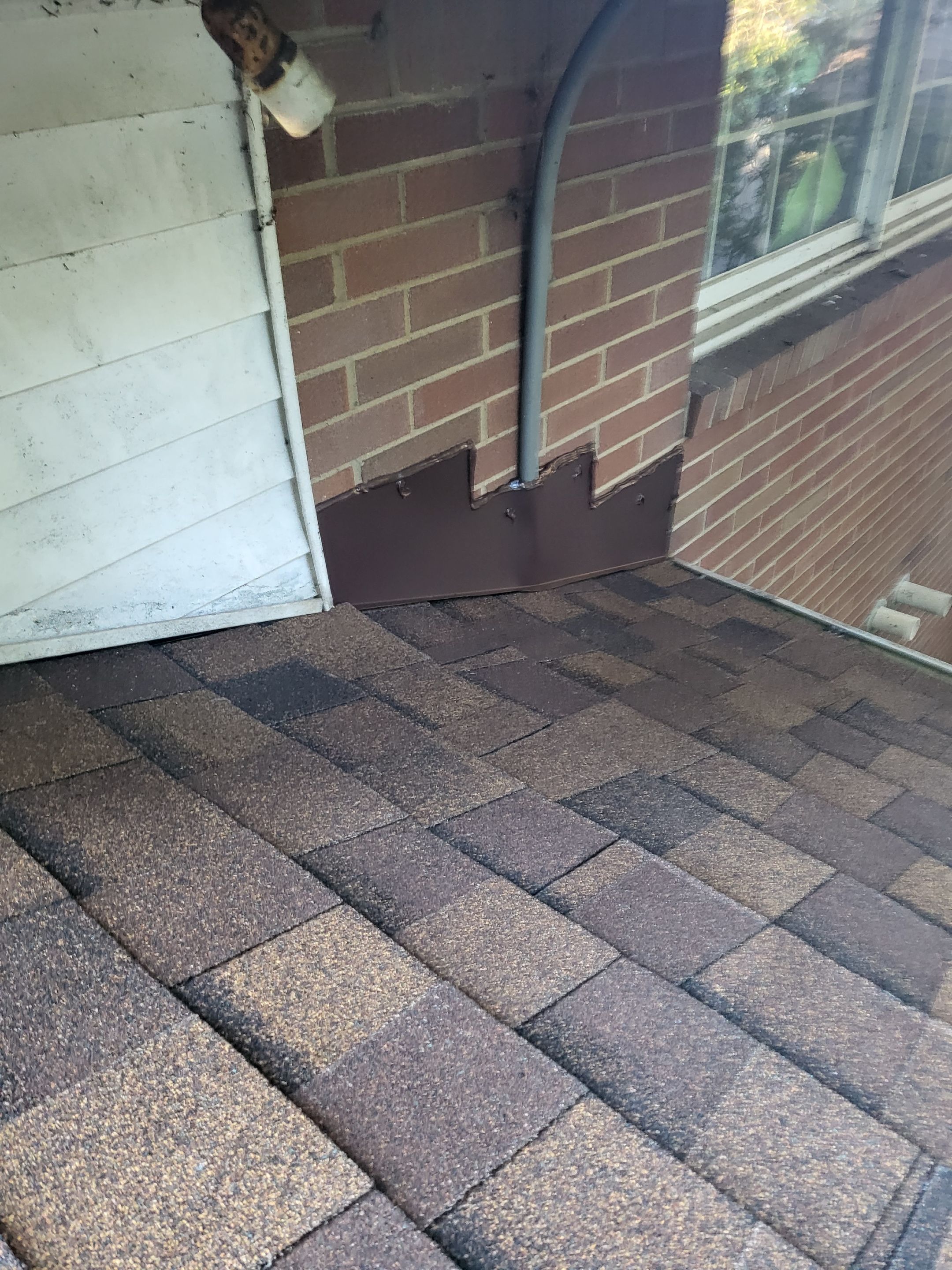 Atlas Pinnacle, Color, Burnt Hickory, Drip Edge, Color, Royal Brown by Eagle Eye Roofing