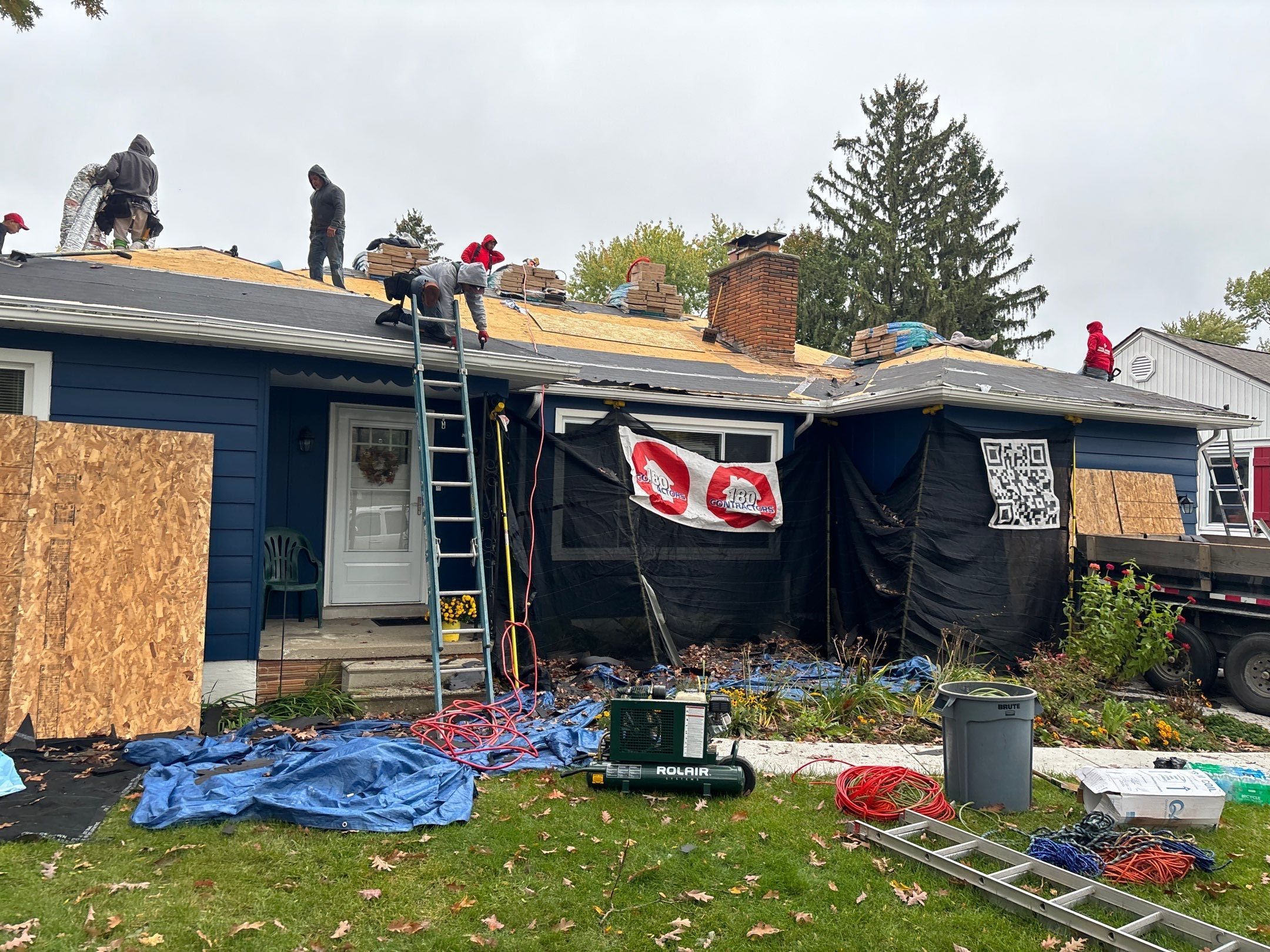 Roof Replacement using CertainTeed Landmark by 180 Contractors