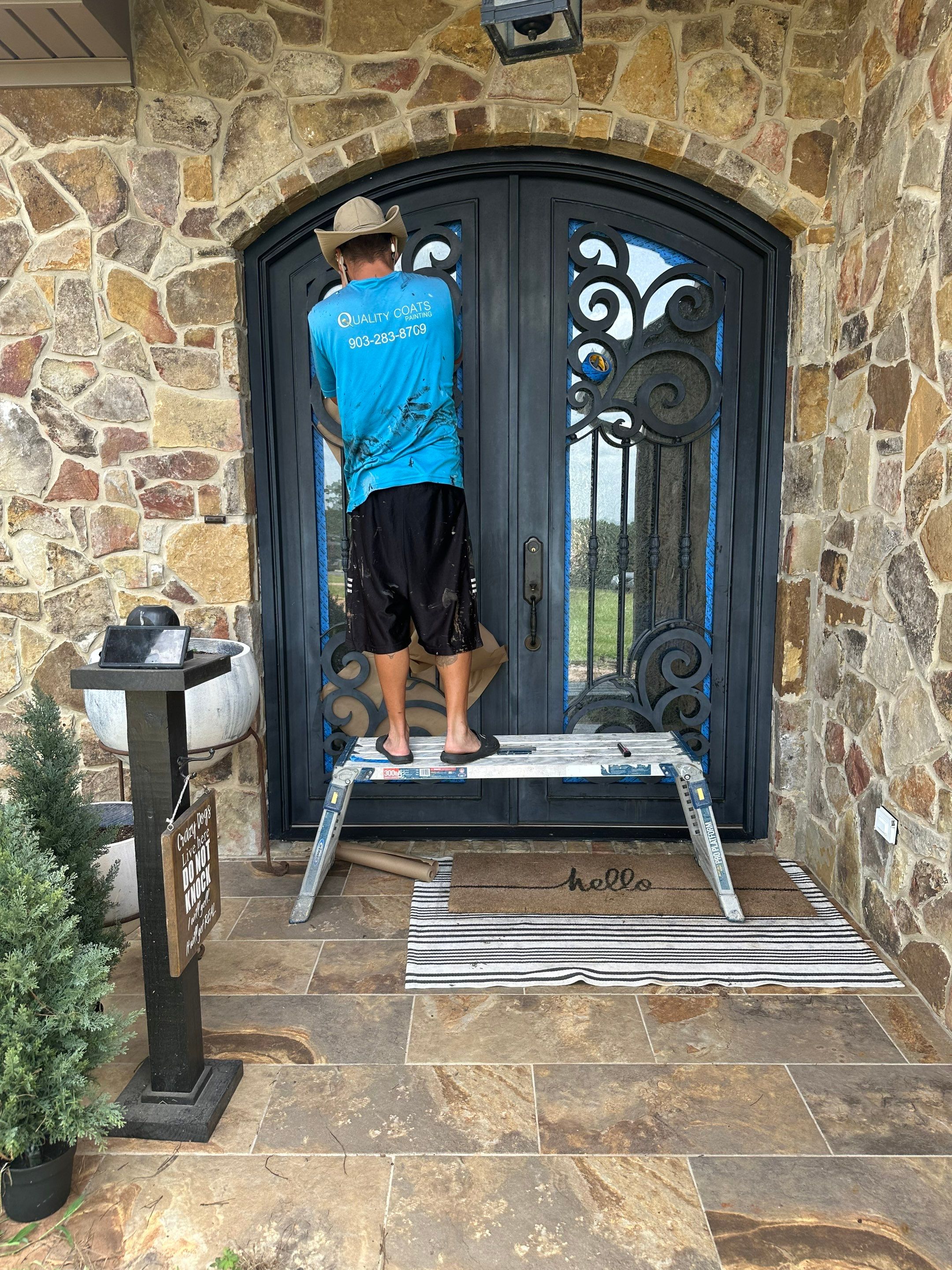 Exterior Transformation in Troup Texas by Quality Coats Painting