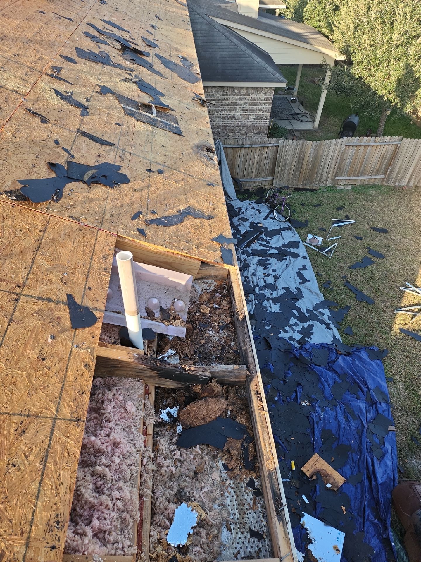 Residential Roofing Installation using Owen's Corning Duration (Lifetime) Shingles by Roof Repair Company
