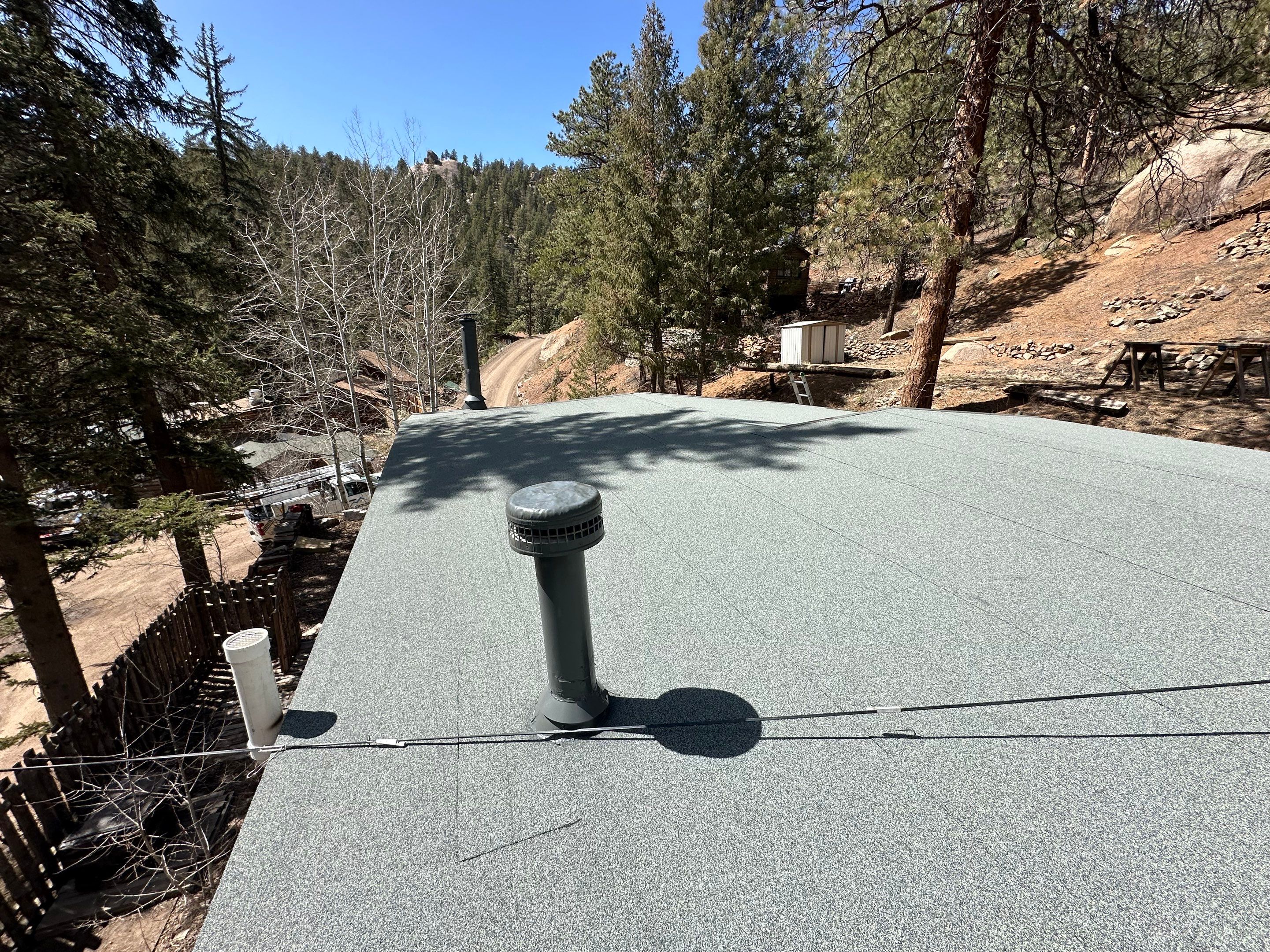 Residential Roofing Installation using Modified Bitumen Roofing by Blue Peaks Roofing LLC 