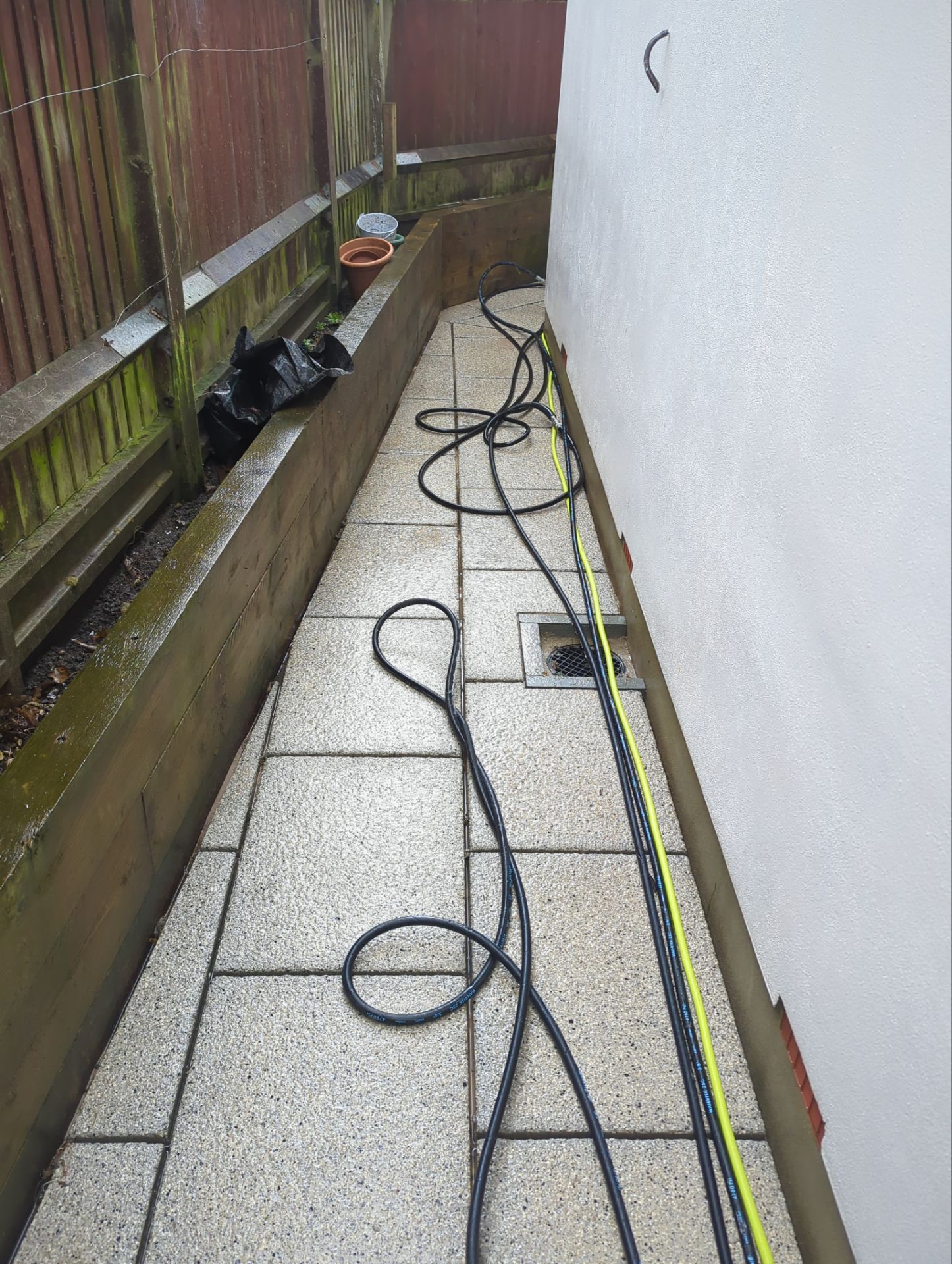 Render and patio clean using Softwash Equipment by Ges Exterior Cleaning ltd