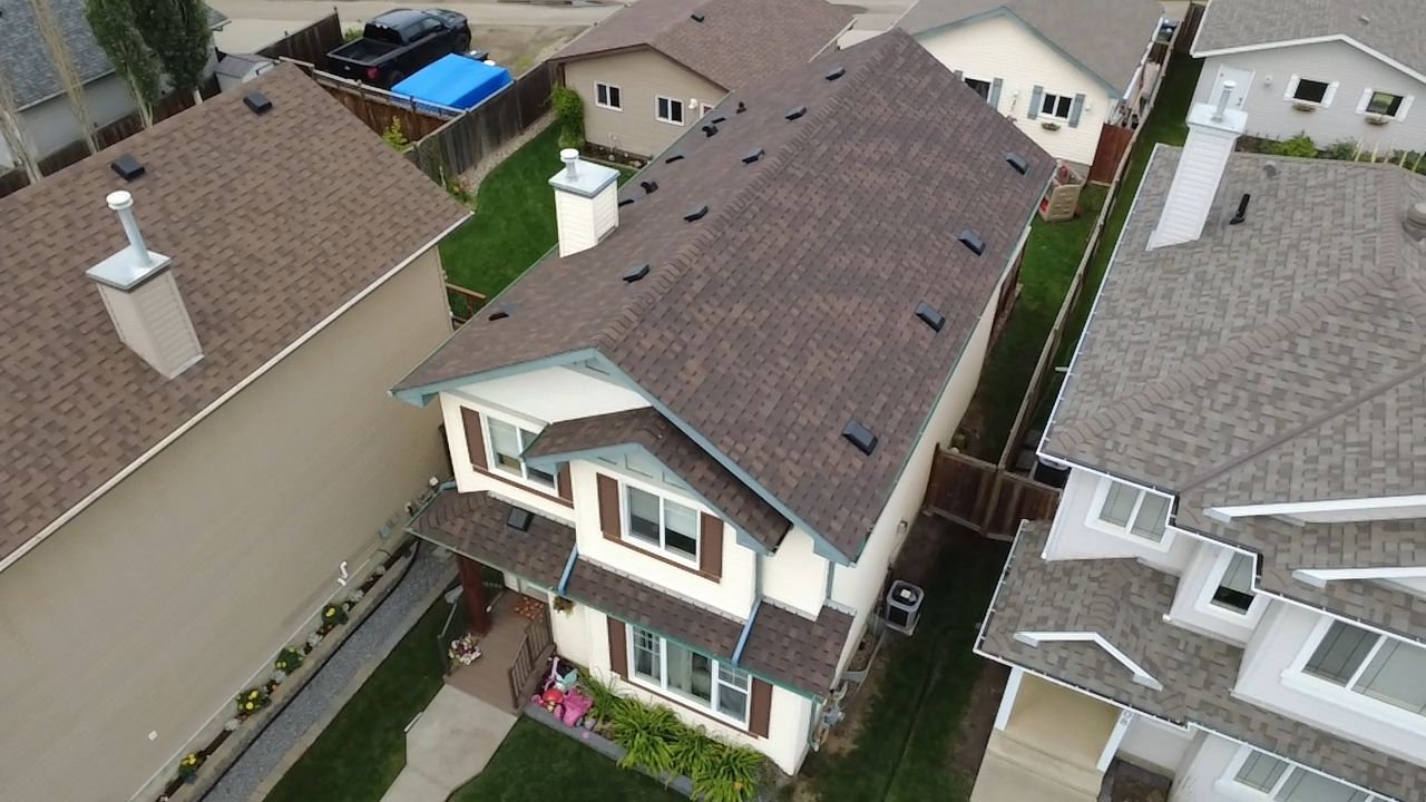 Autumn Brown on Mystique by 2thetop Roofing