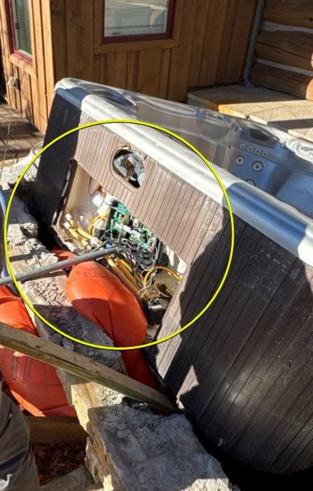Hot tub repair in Carbondale by Roaring Fork Property Group 