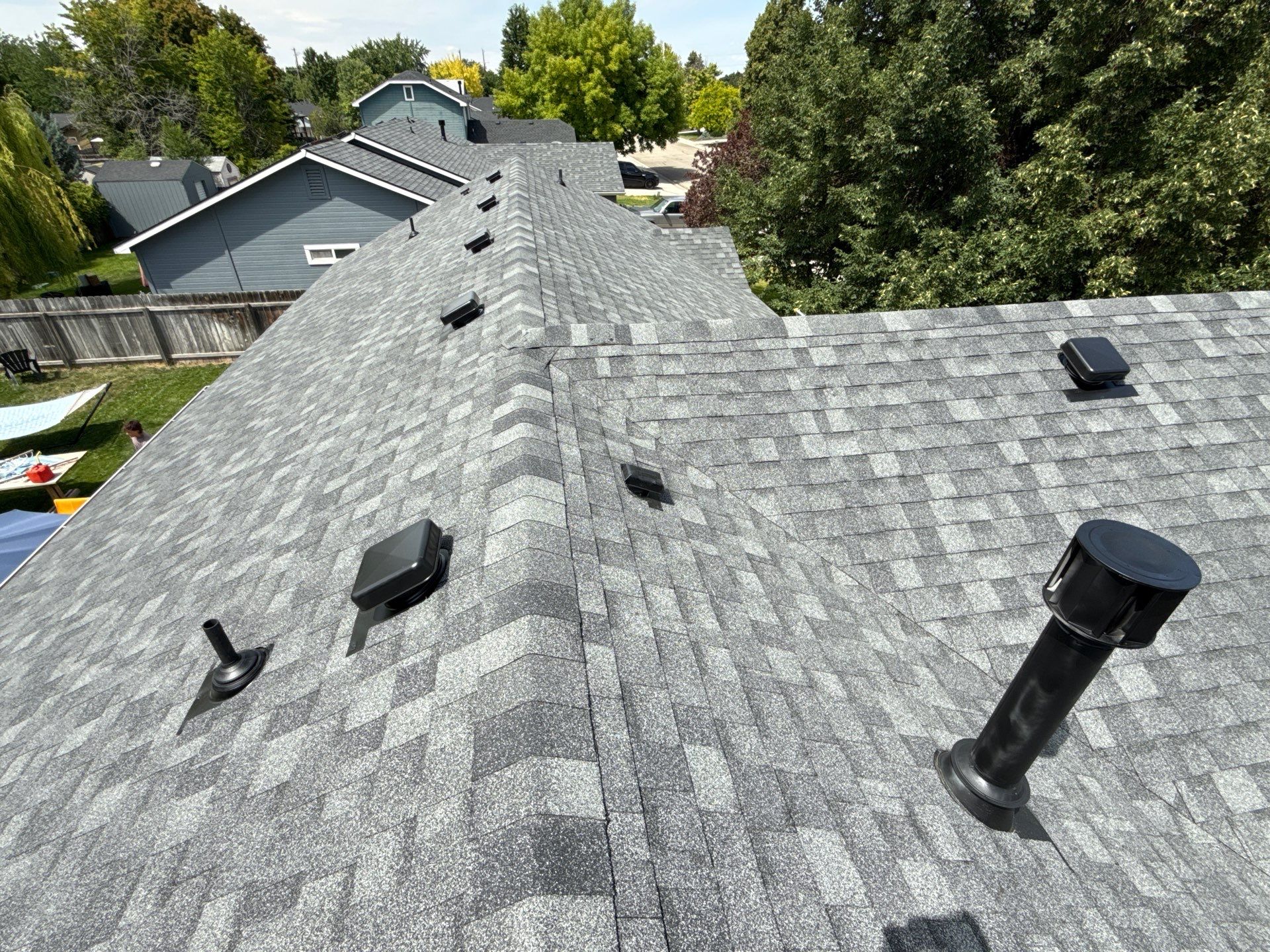 Full Residential Roof Replacement in Kuna Featuring Architectural Shingles by Olive Roofing
