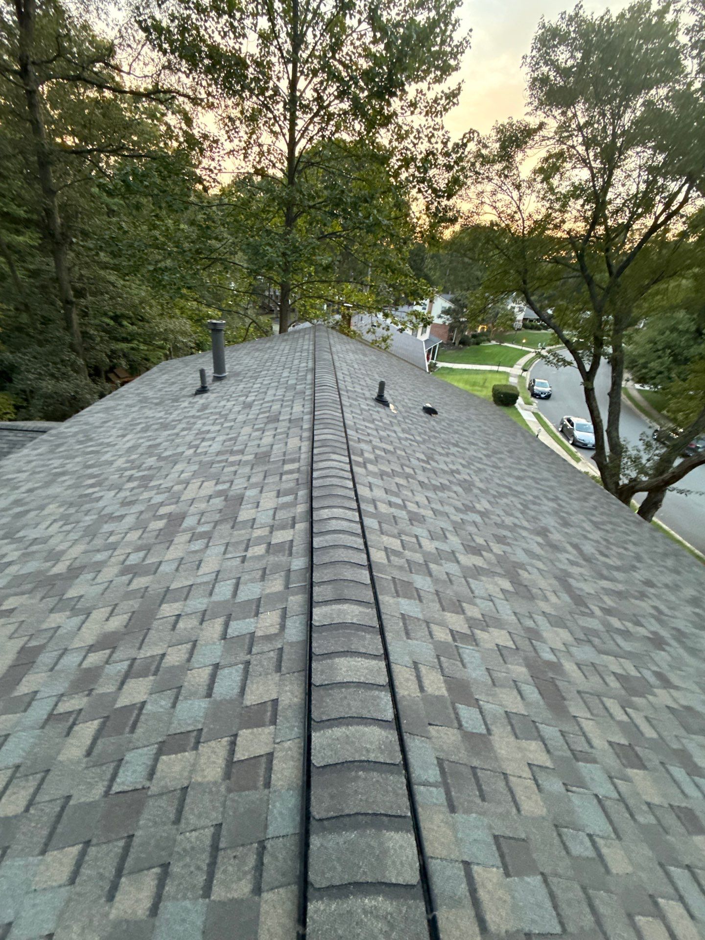 Springfield : Residential Roof Replacement with CertainTeed Landmark Pro in Max Weathered Wood  by RM Banning, Inc.