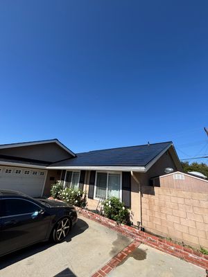 Tesla Roof Cleaning in La Verne Ca