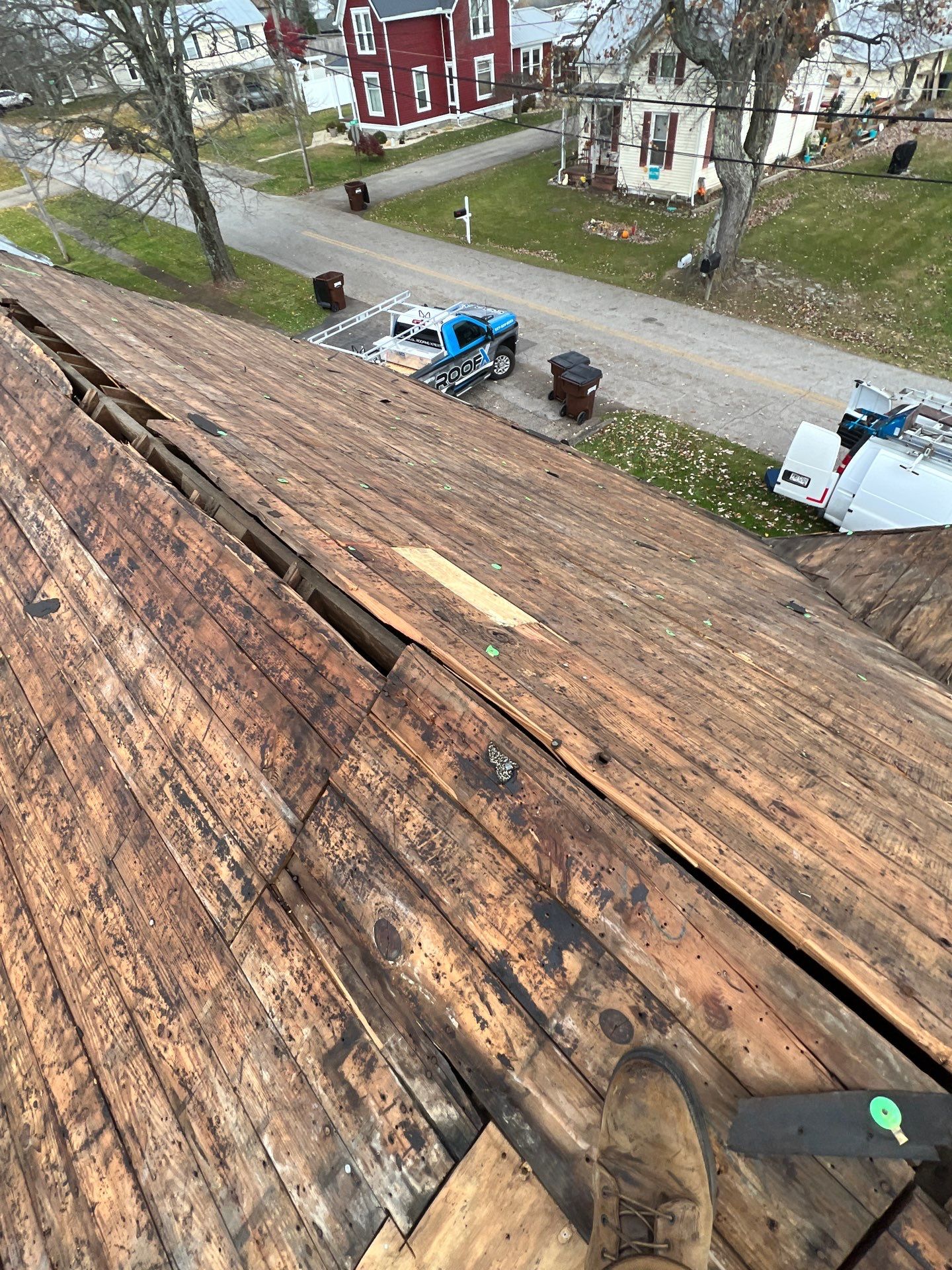 Residential Roofing Installation using Duration Series Shingles - Slatestone Gray by RoofX 