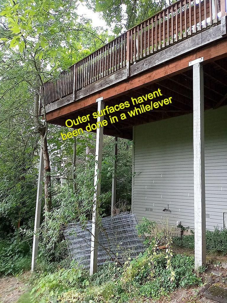 Deck Restoration using Armstrong-Clark Semi-Transparent Cedar 97229 by Paul Schopp