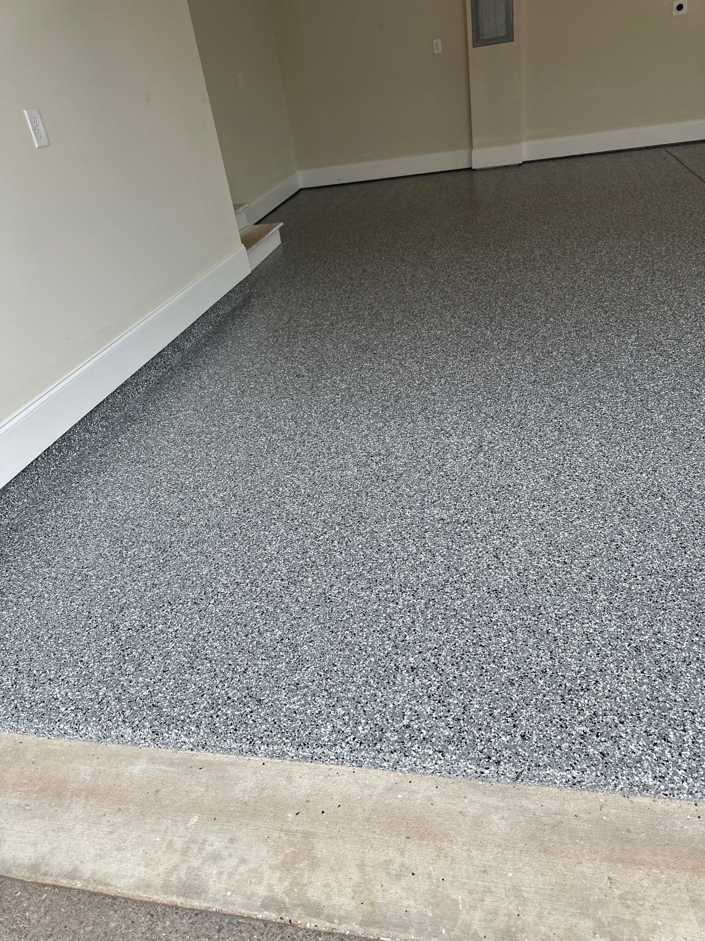 Garage Floor Coating using Wombat by My Garage Floor Guys