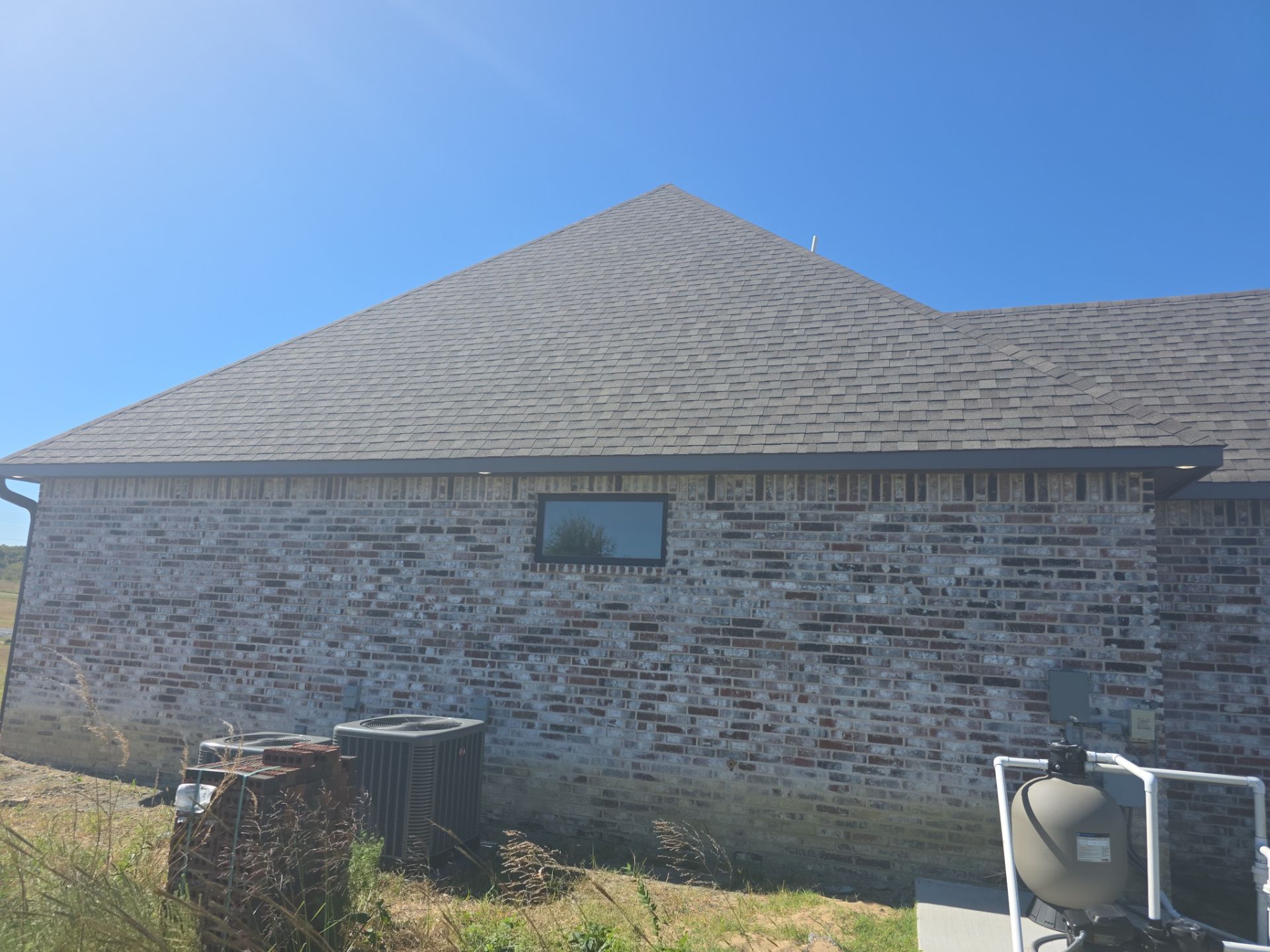 Fascia and door frames wrapped with PVC coil & soffit installation by In & Out Construction & Remodeling, LLC